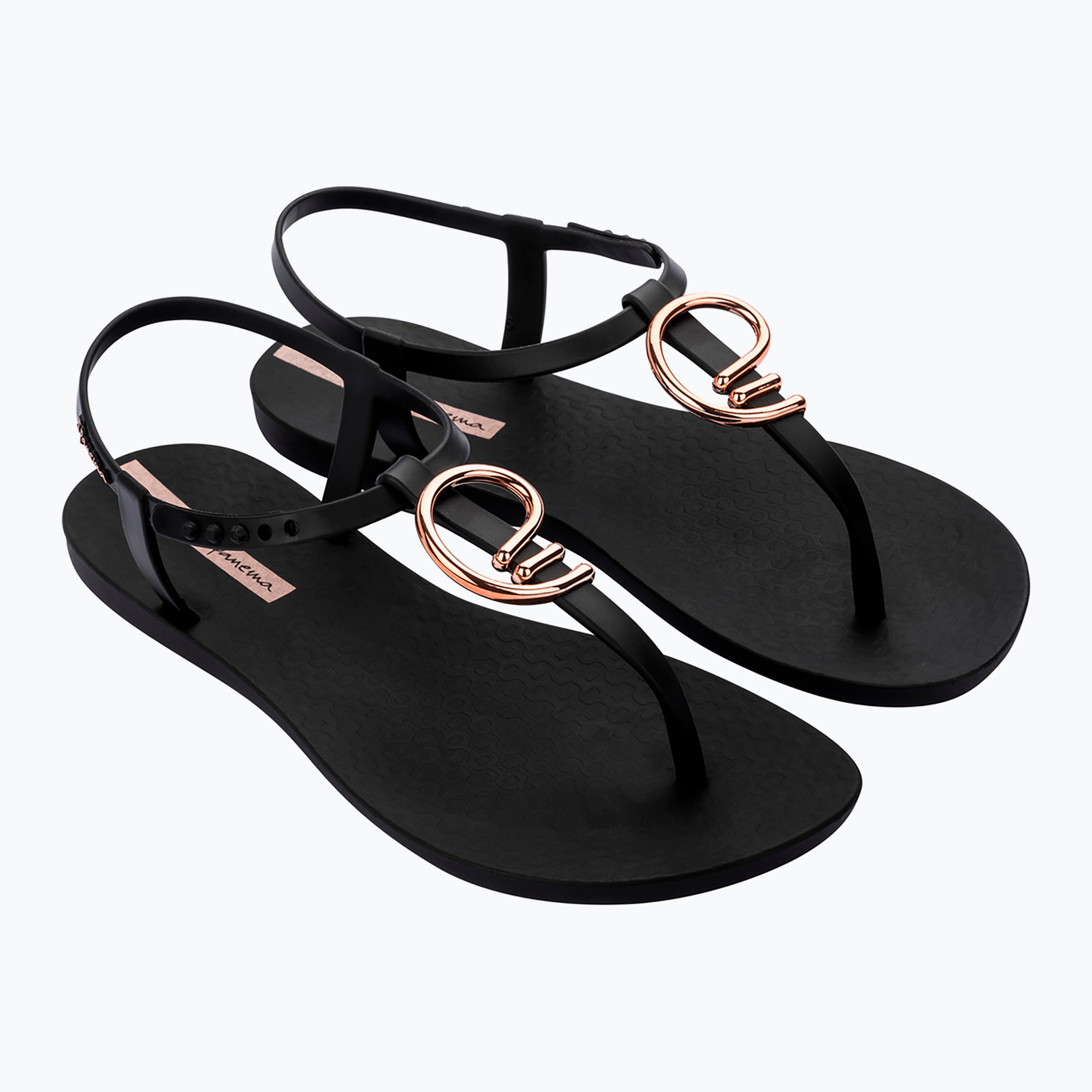 Dámske sandále Ipanema Class Stylish black/gold/pink (Class Stylish 83656-BD172)