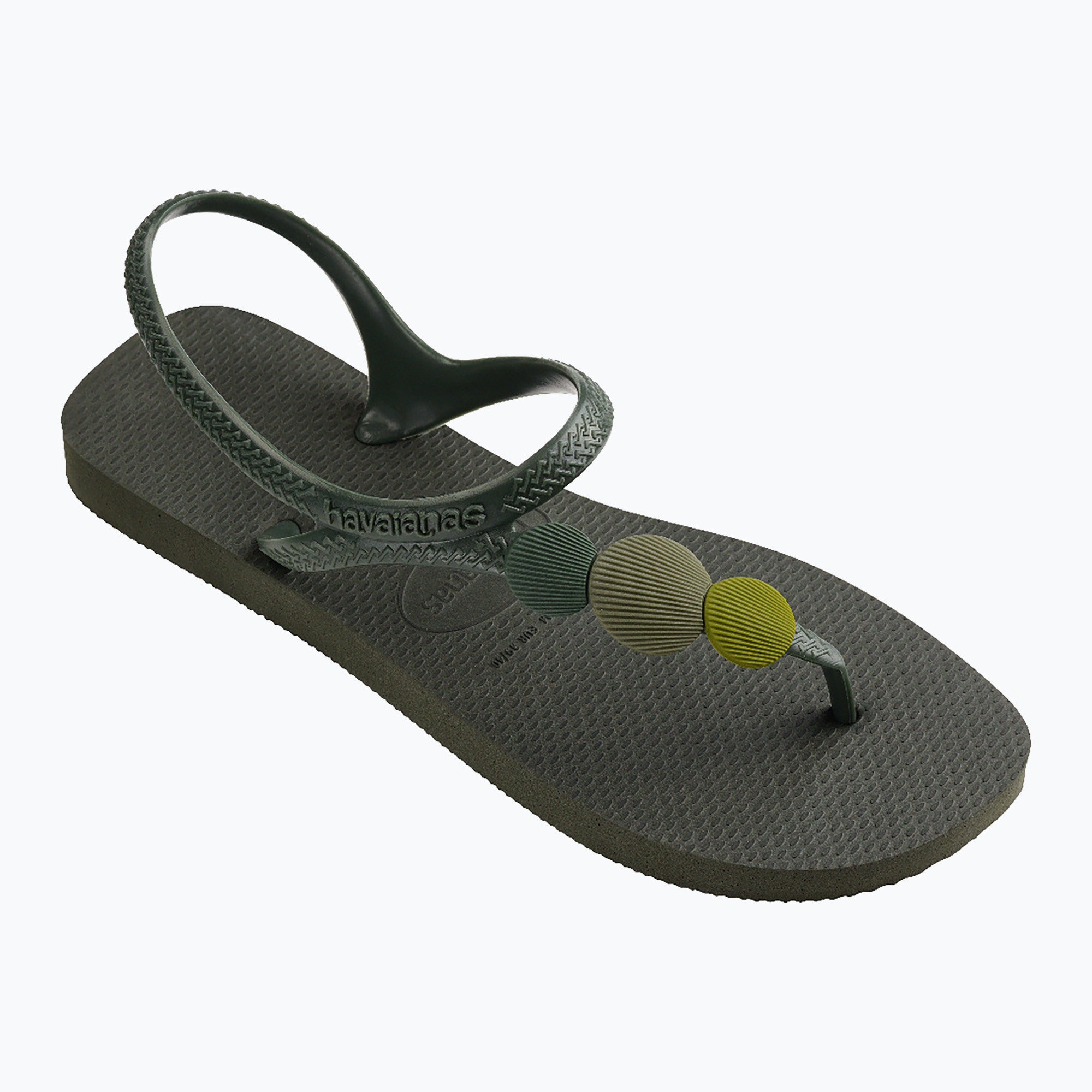 Havaianas Flash Urban Plus dámske sandále olivovo zelené