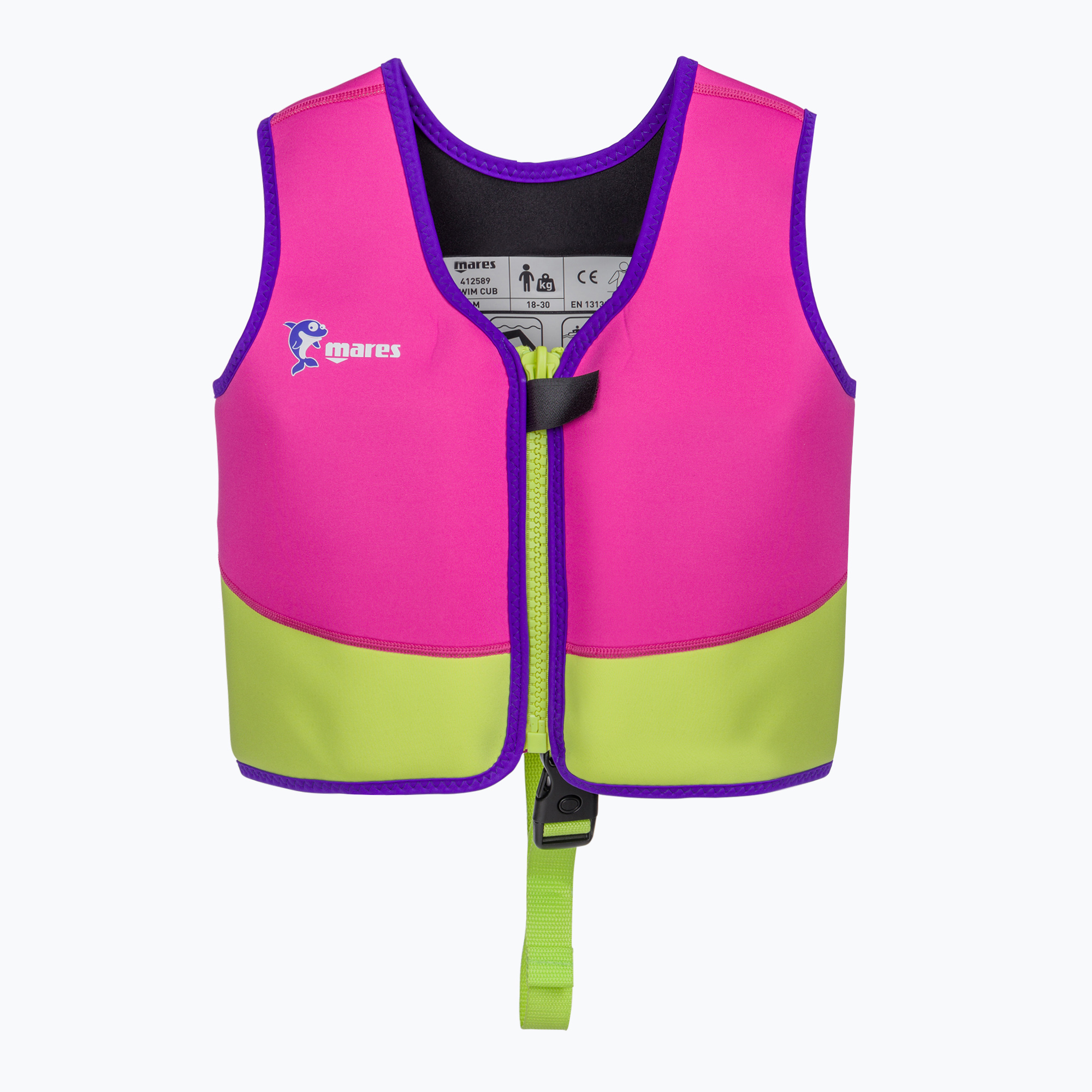 Detská plávacia vesta Mares ružová 412589 (Floating Jacket 412589)