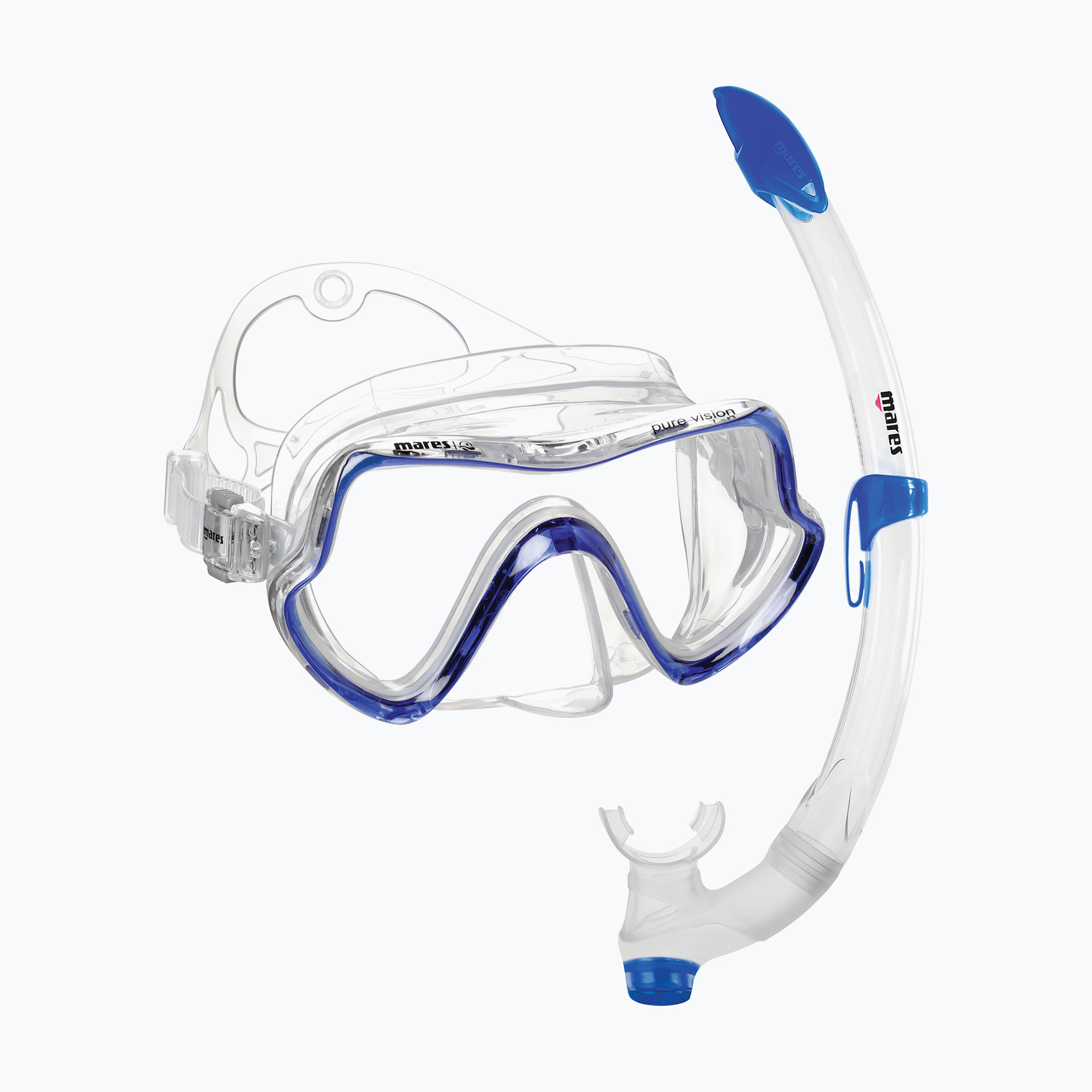 Potápačská súprava Mares Pure Vision clear blue 411736 (Pure Vision 411736)