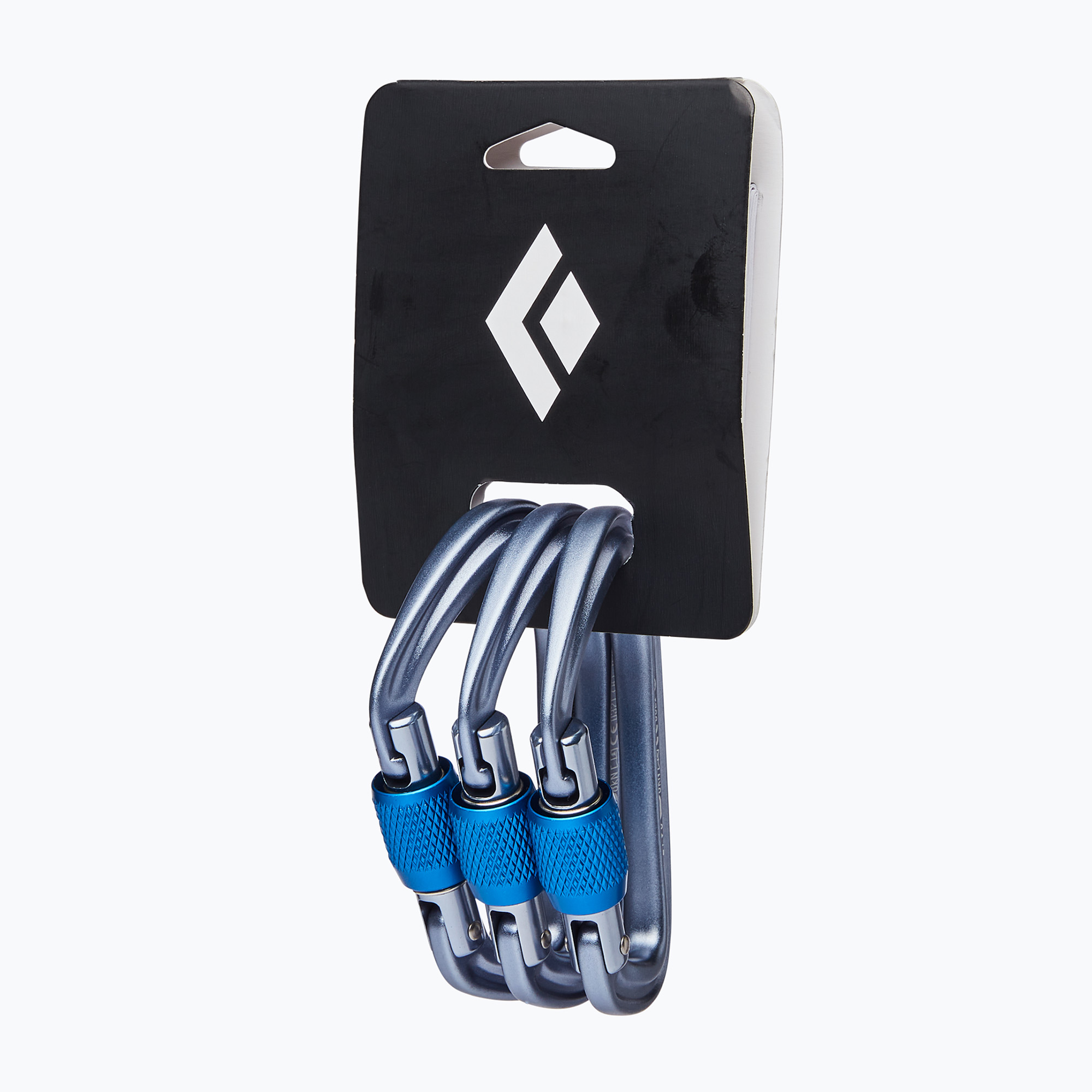 Black Diamond Hotforge Sada karabín Screwgate 3 ks sivá BD3810791003ALL1 (Hotforge Screwgate BD3810791003ALL1)