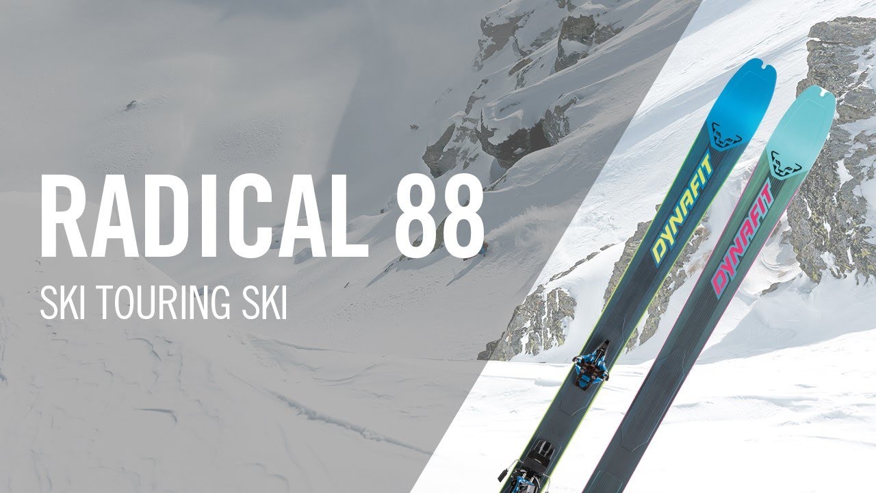Dámsky lyžiarsky set DYNAFIT Radical 88 W modrý 08-0000048281