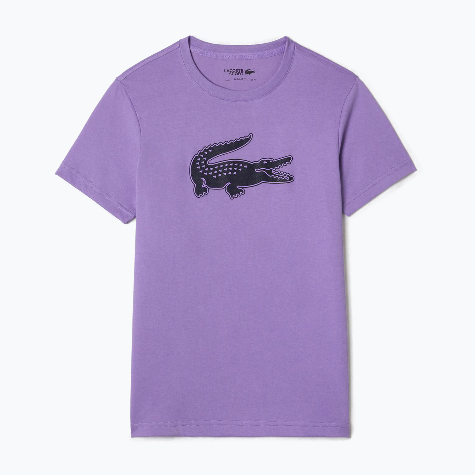 Lacoste pánske tenisové tričko TH2042 W87 purple TH2042.W87.T5