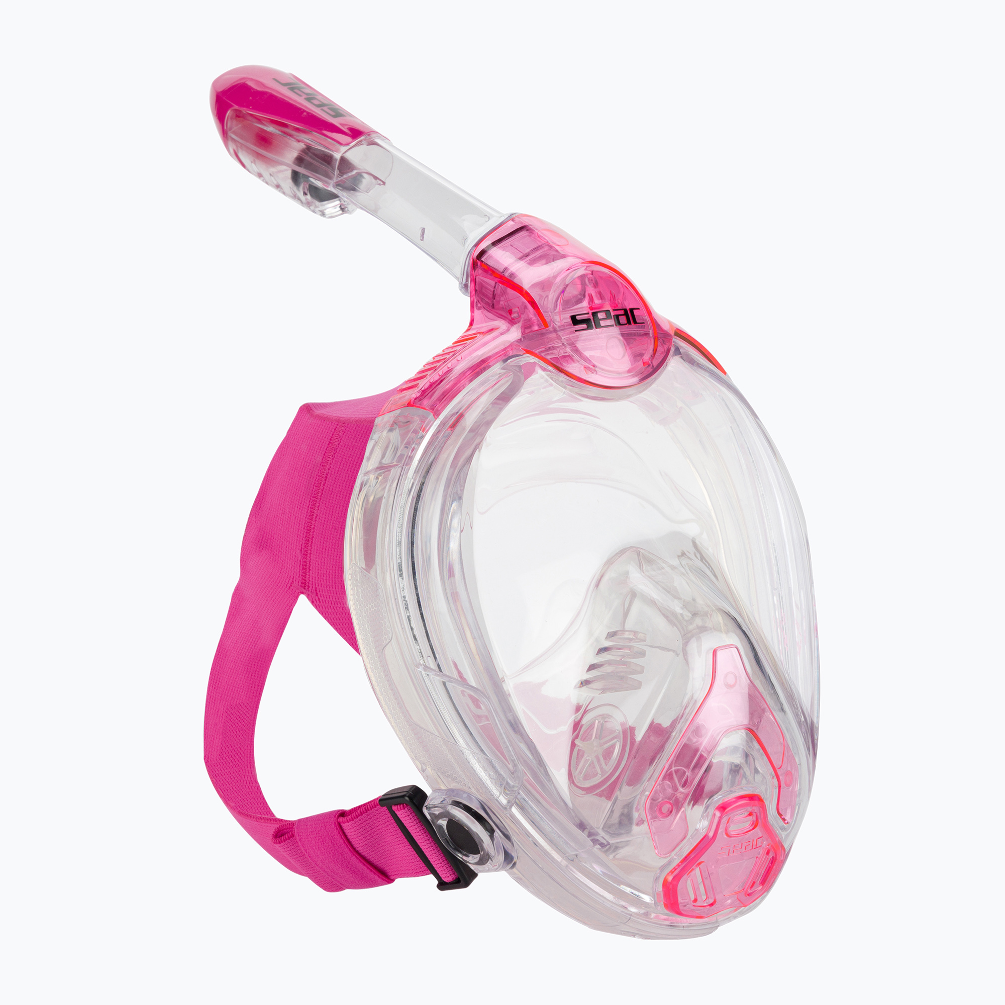 Celotvárová maska na šnorchlovanie detská SEAC Libera pink transp./pink (Libera 170-20PT/SKL)