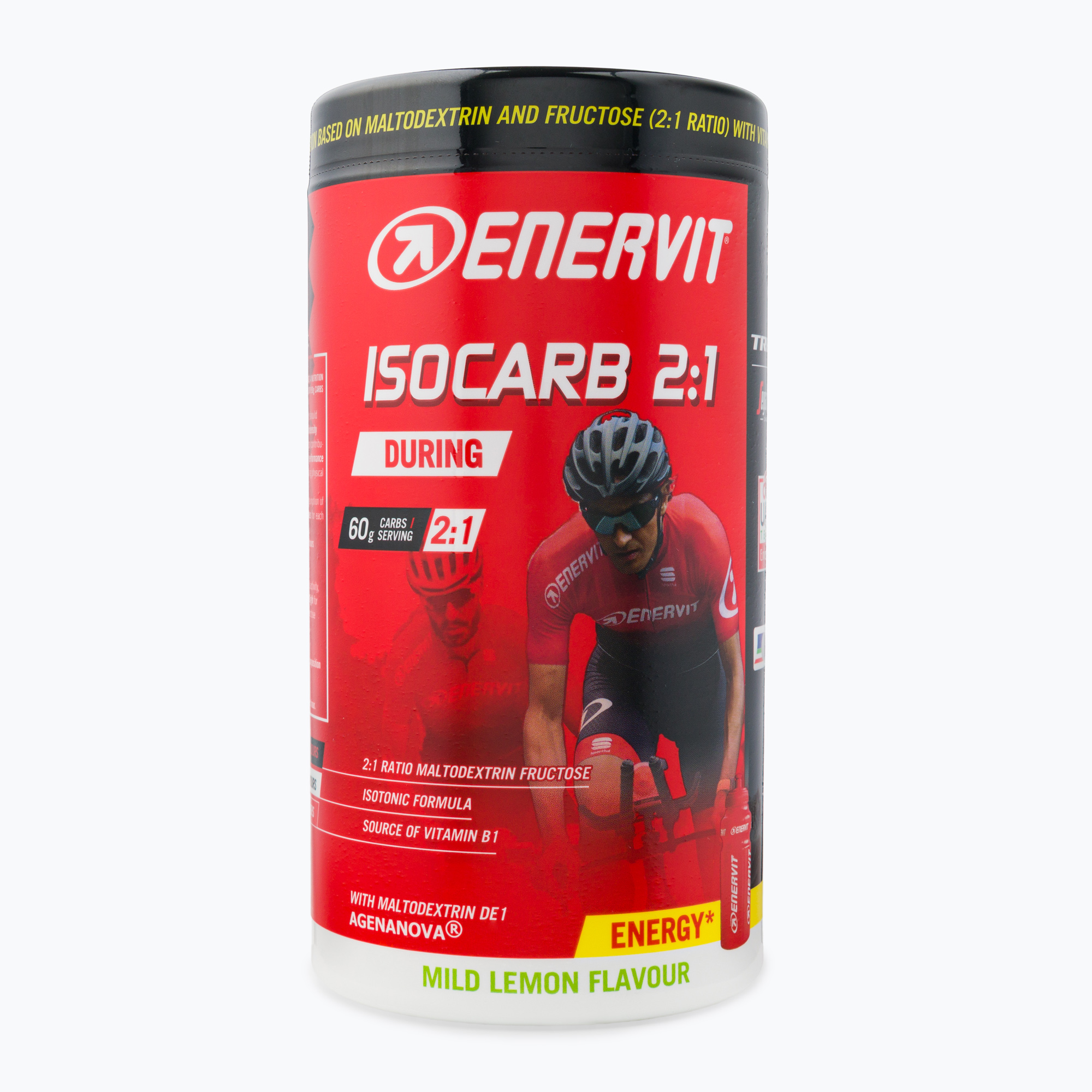 Izotonický sacharidový nápoj Enervit Isocarb 2:1 650 g citrón 90925 (Isocarb 90925)