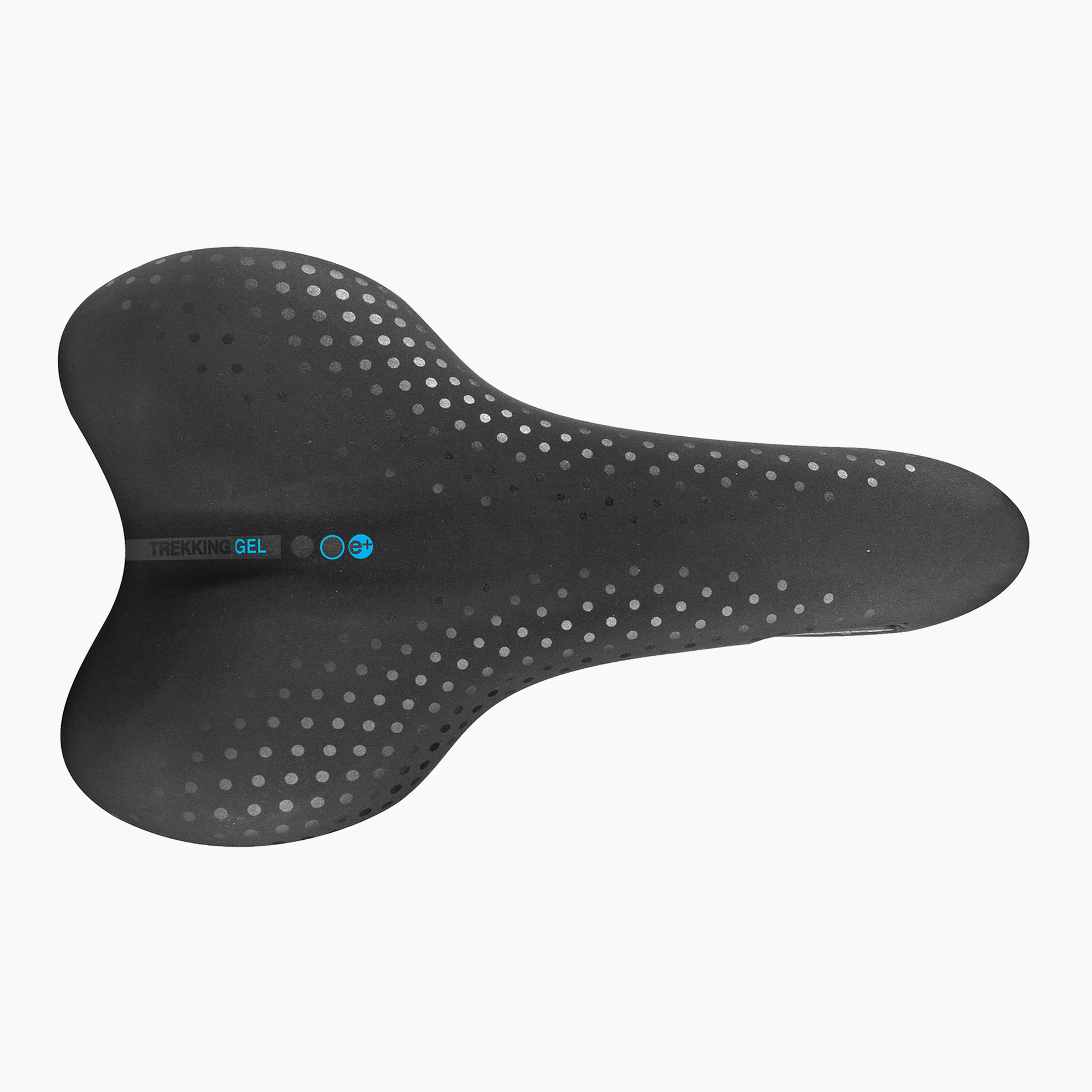 Cyklistické sedlo SAN MARCO Trekking Gél Large 30-60° black (Trekking Gel Large 30-60° 248CL003)