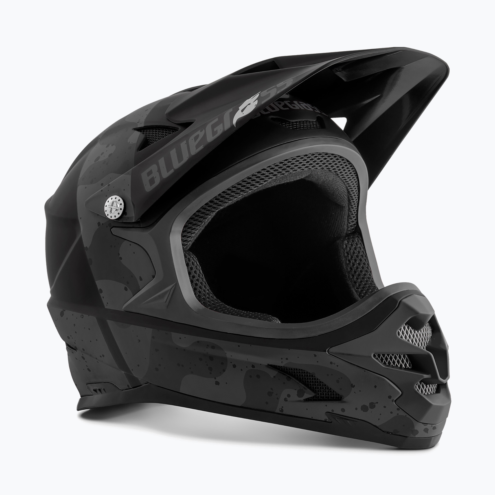 Cyklistická prilba Bluegrass Intox black camo matte (Intox 3HELG09SON0)