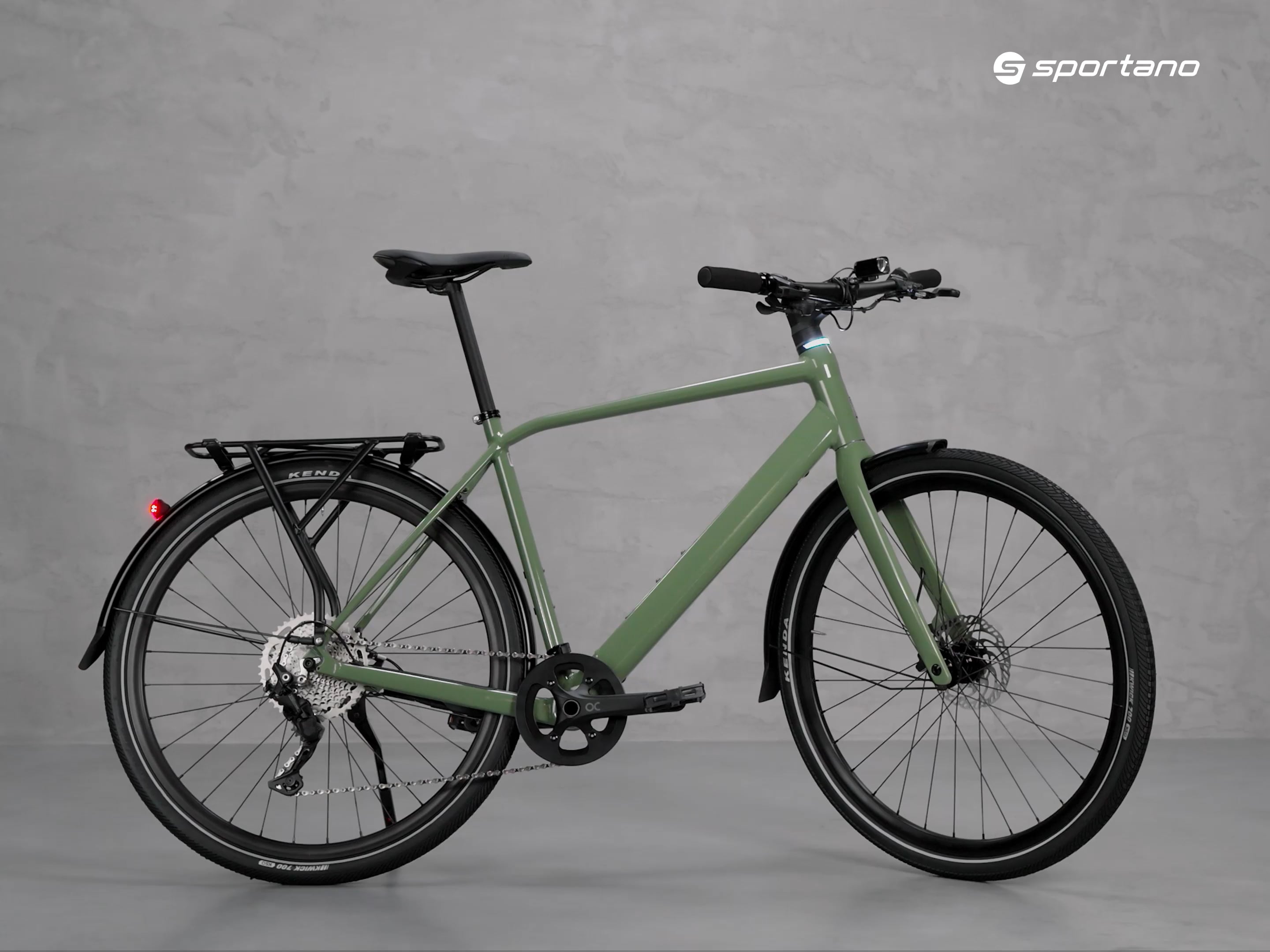 Pánsky elektrický bicykel Orbea Vibe H30 EQ zelený M30753YI