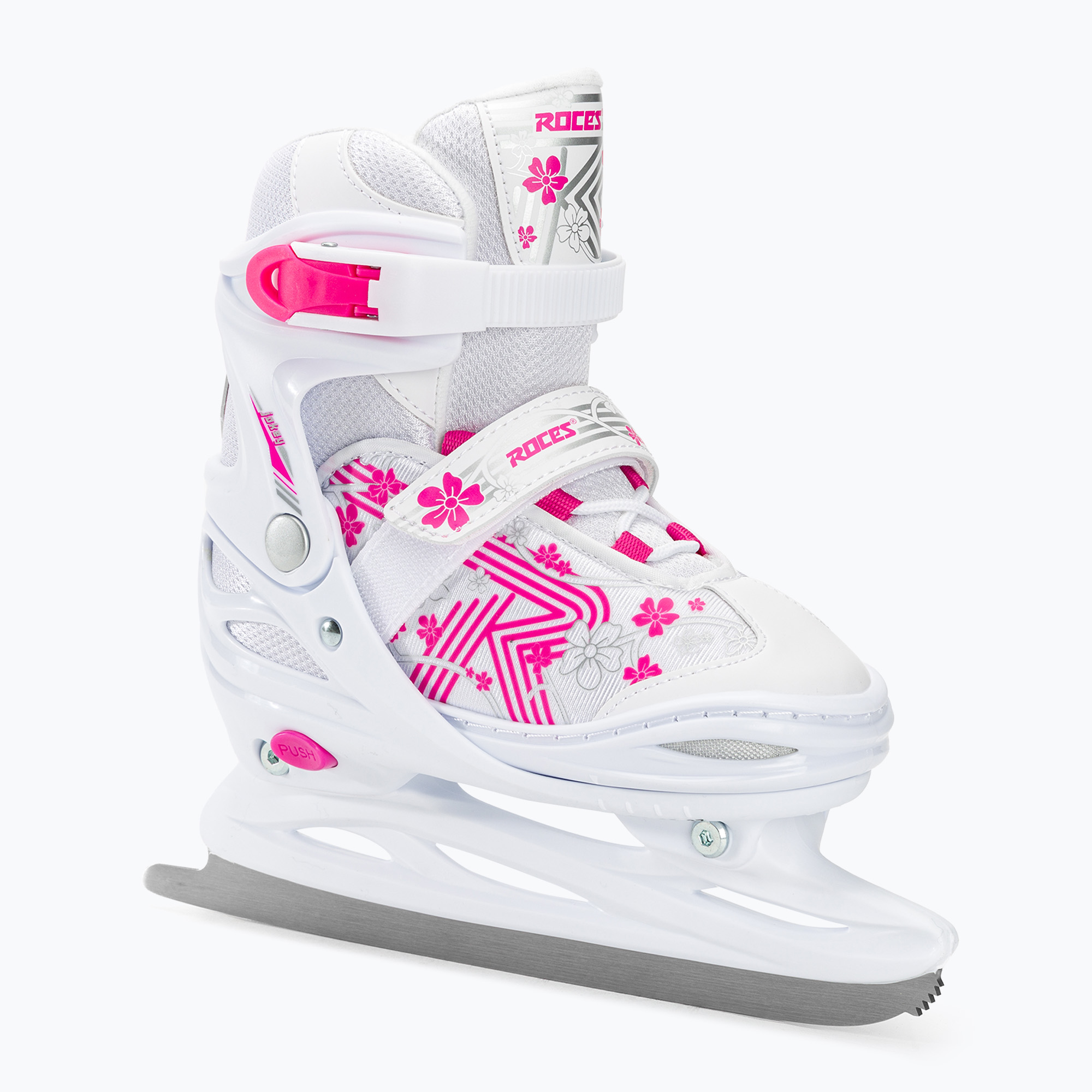 Detské voľnočasové korčule Roces Jokey Ice 3.0 Girl black/pink 450708 (Jokey Ice 3.0 Girl 450708)