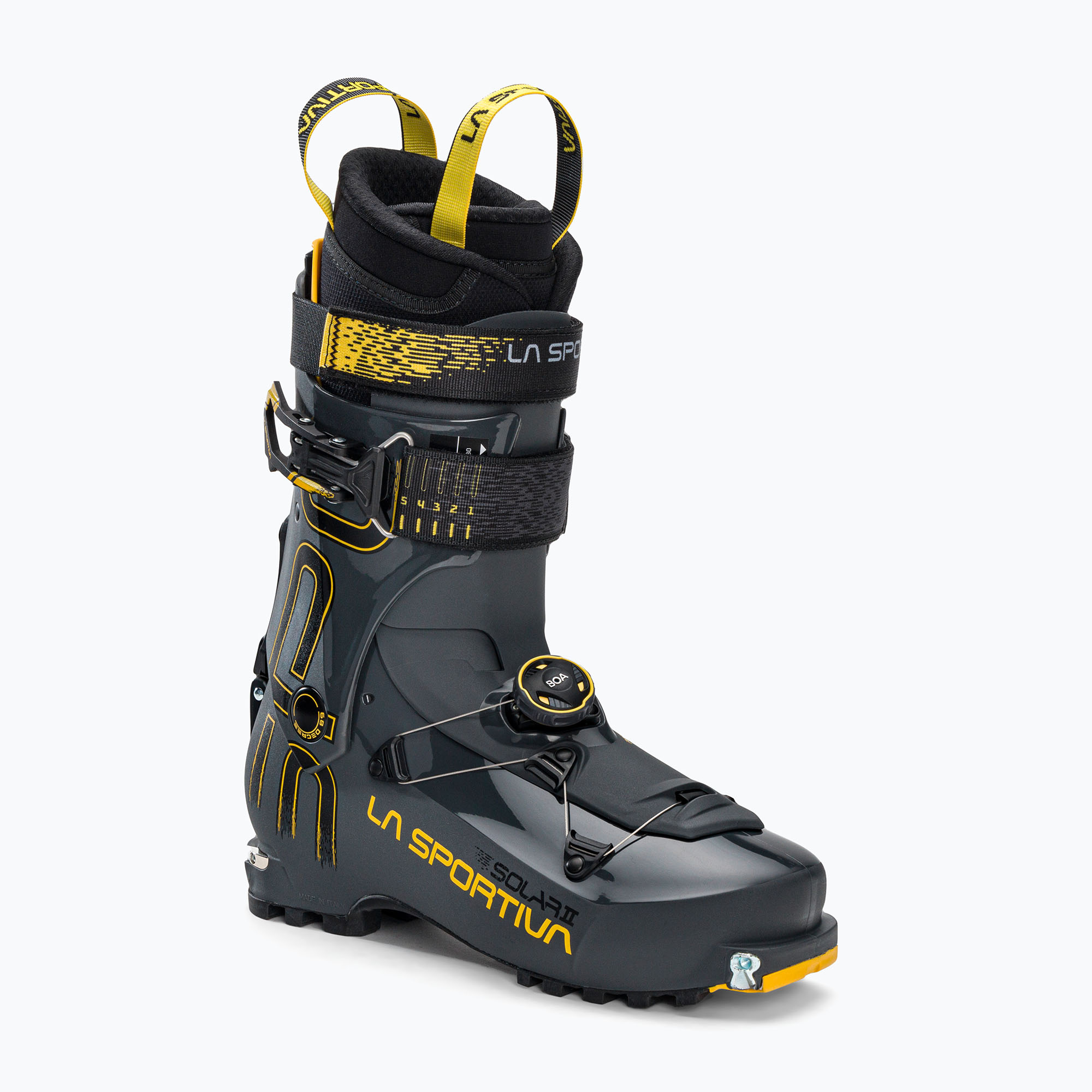 Pánske lyžiarske topánky La Sportiva Solar II šedo-žlté 89G91 (Solar II 89G900100)
