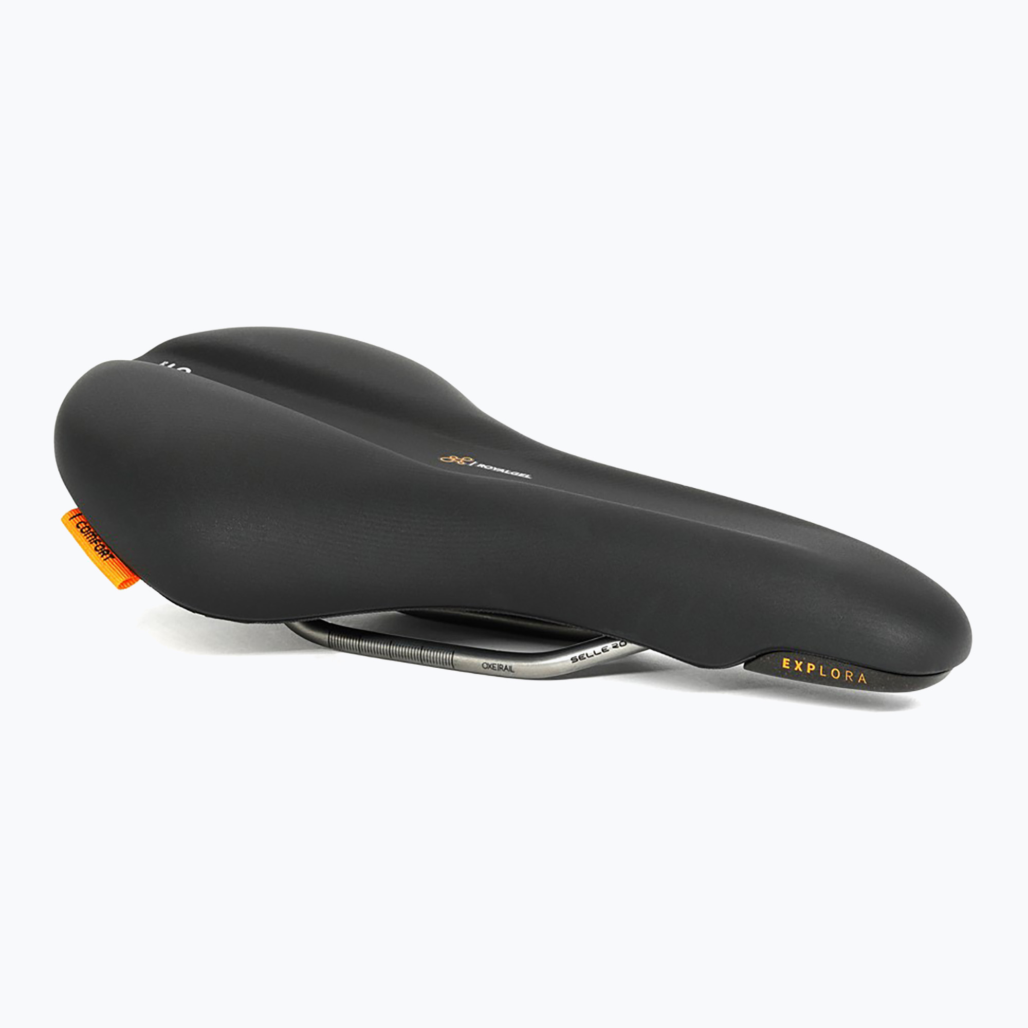 Cyklistické sedlo Selle Royal Explora Athletic 45St. čierne (Explora Athletic 45St. SR-54D1UR0A05X38)