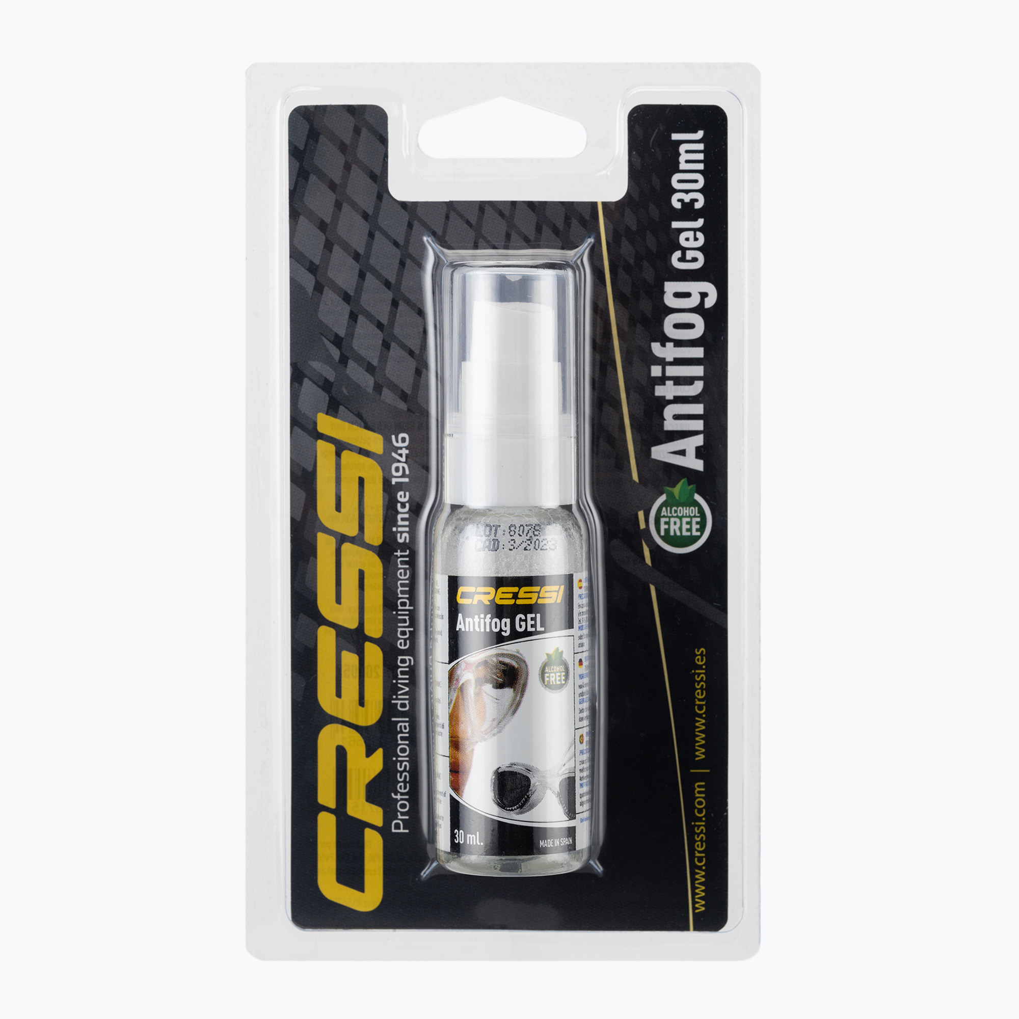 Cressi Anti-Fog Gel pre okuliare a masky DF200052 (Anti-Fog Gel DF200052)