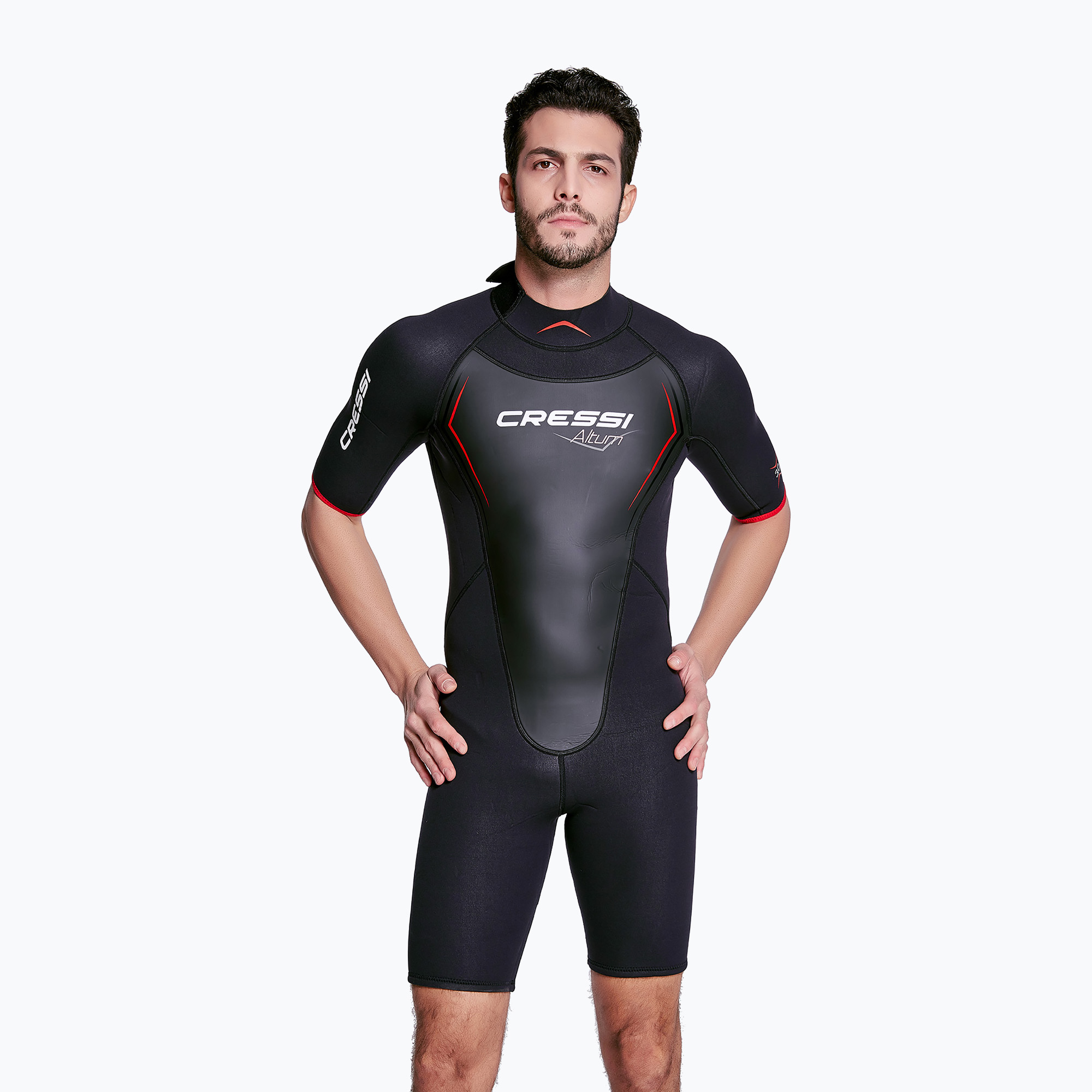 Pánsky potápačský oblek Cressi Altum Wetsuit Shorty 3mm black XLV436022