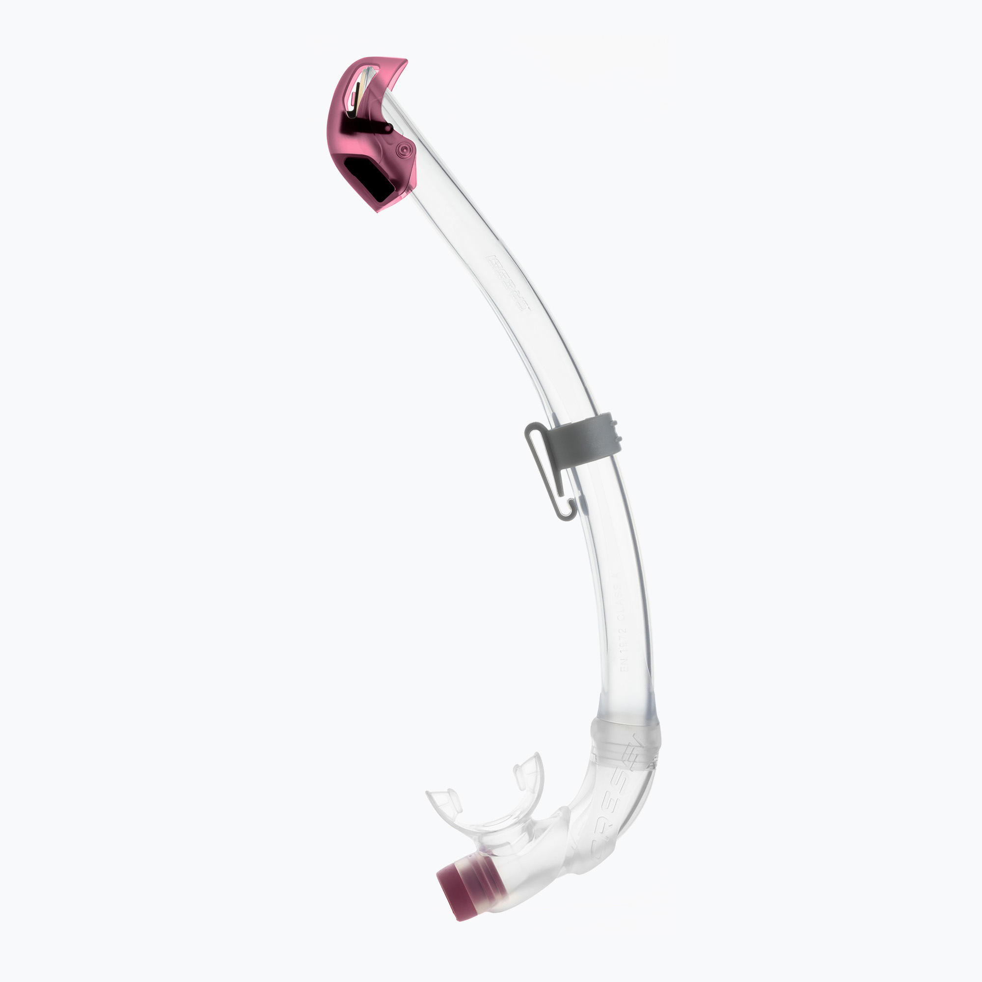 Šnorchel Cressi Seal Dry clear/pink (Seal Dry ES330040)