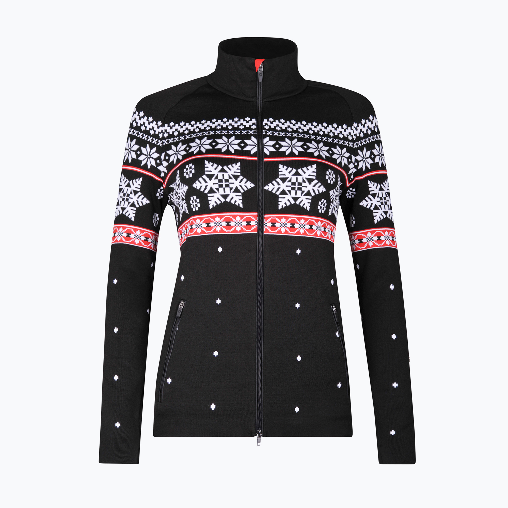 Dámska termo mikina Newland Jadis Full Zip black/white (Jadis Full Zip N4-6568-108)