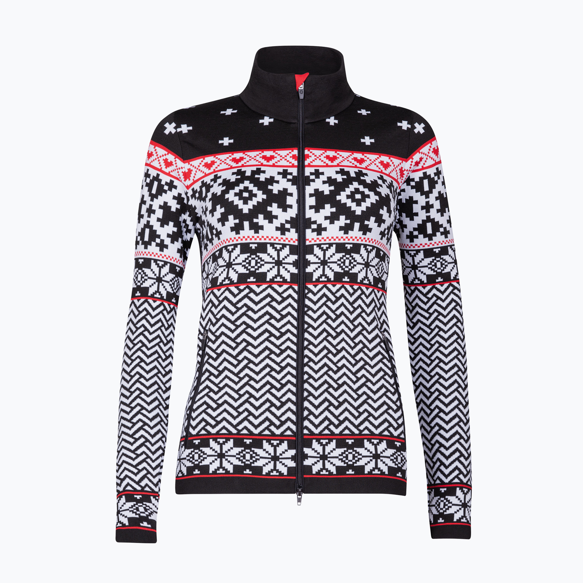 Dámska termo mikina Newland Kylie Full Zip black/white (Kylie Full Zip N4-6585-108)