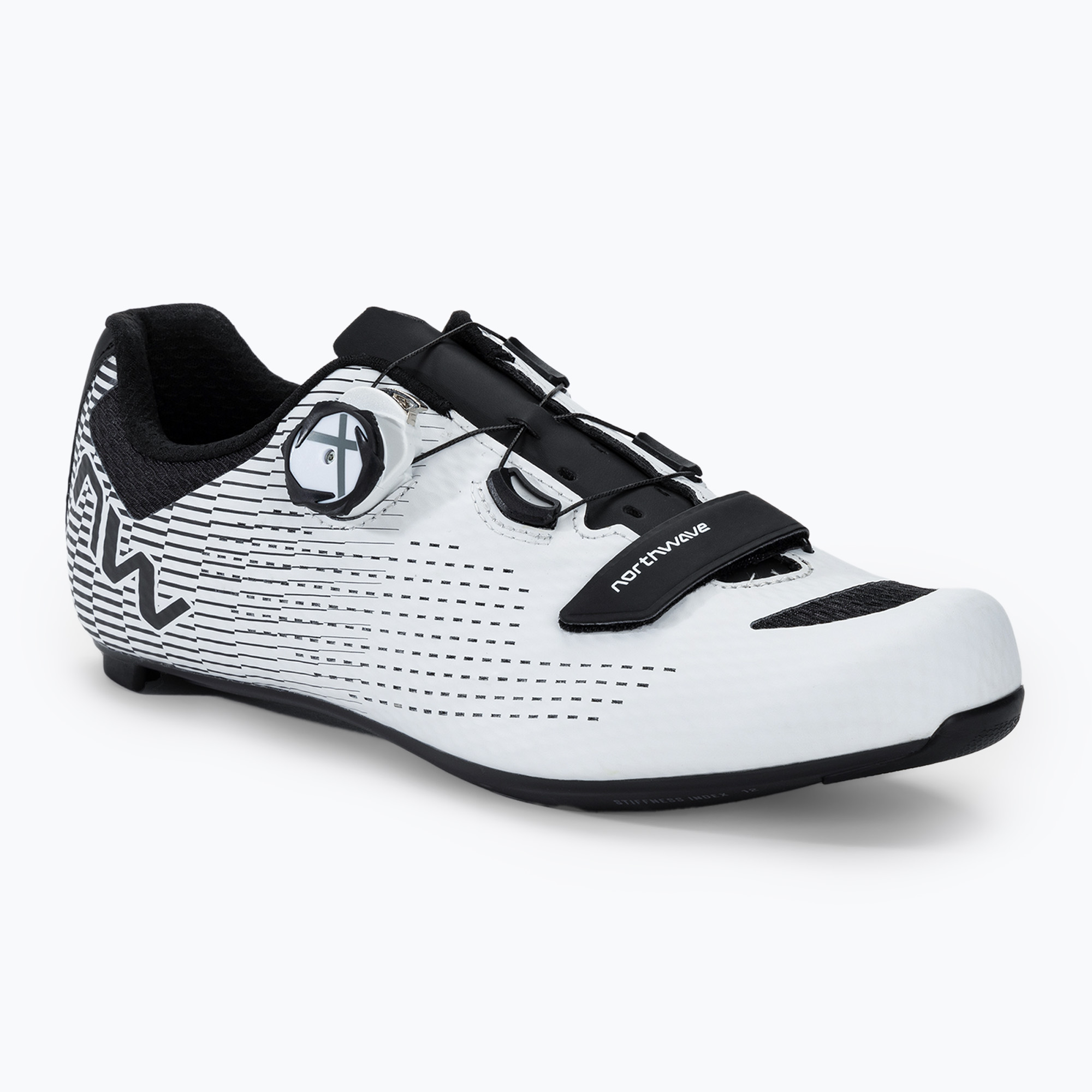 Pánska cestná obuv Northwave Storm Carbon 2 white/black (Storm Carbon 2 80221013)
