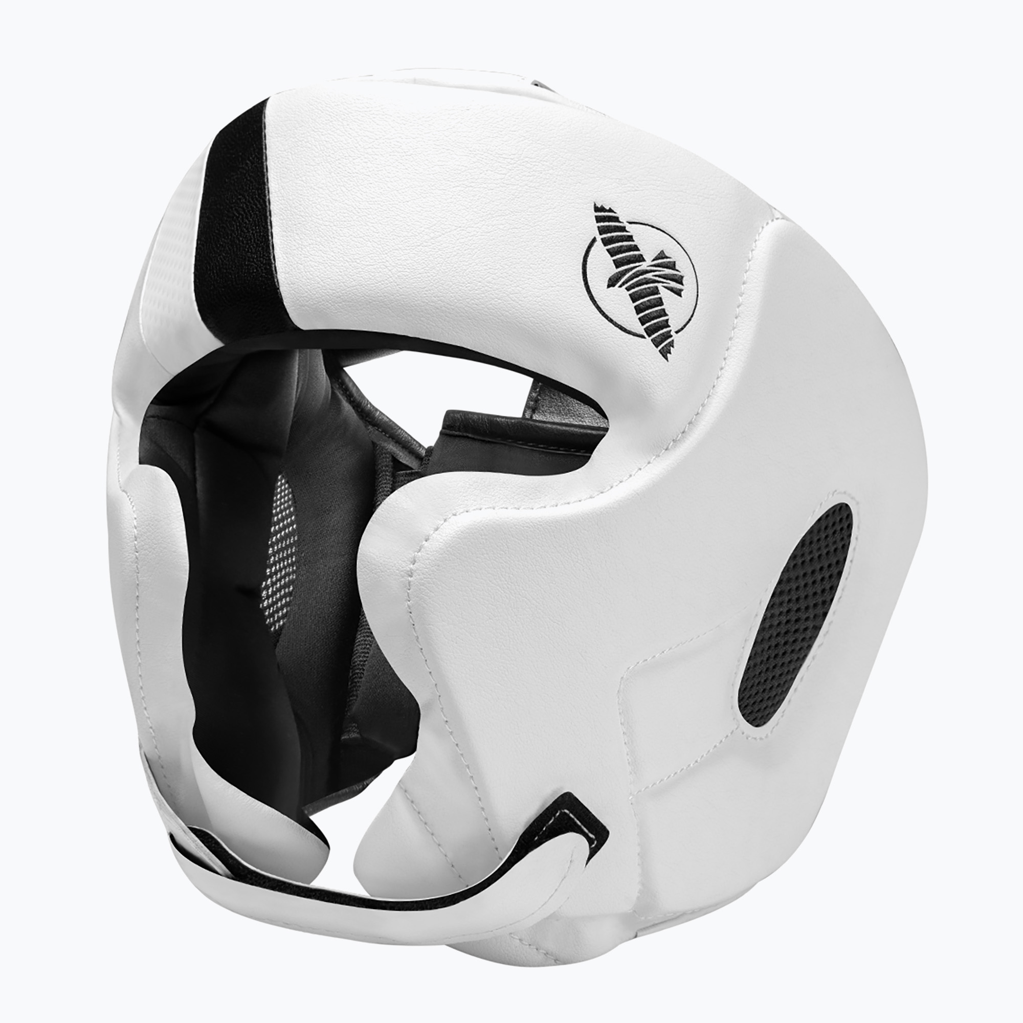 Hayabusa T3 Headgear biela/čierna boxerská prilba (T3 Headgear T3HG-WG)