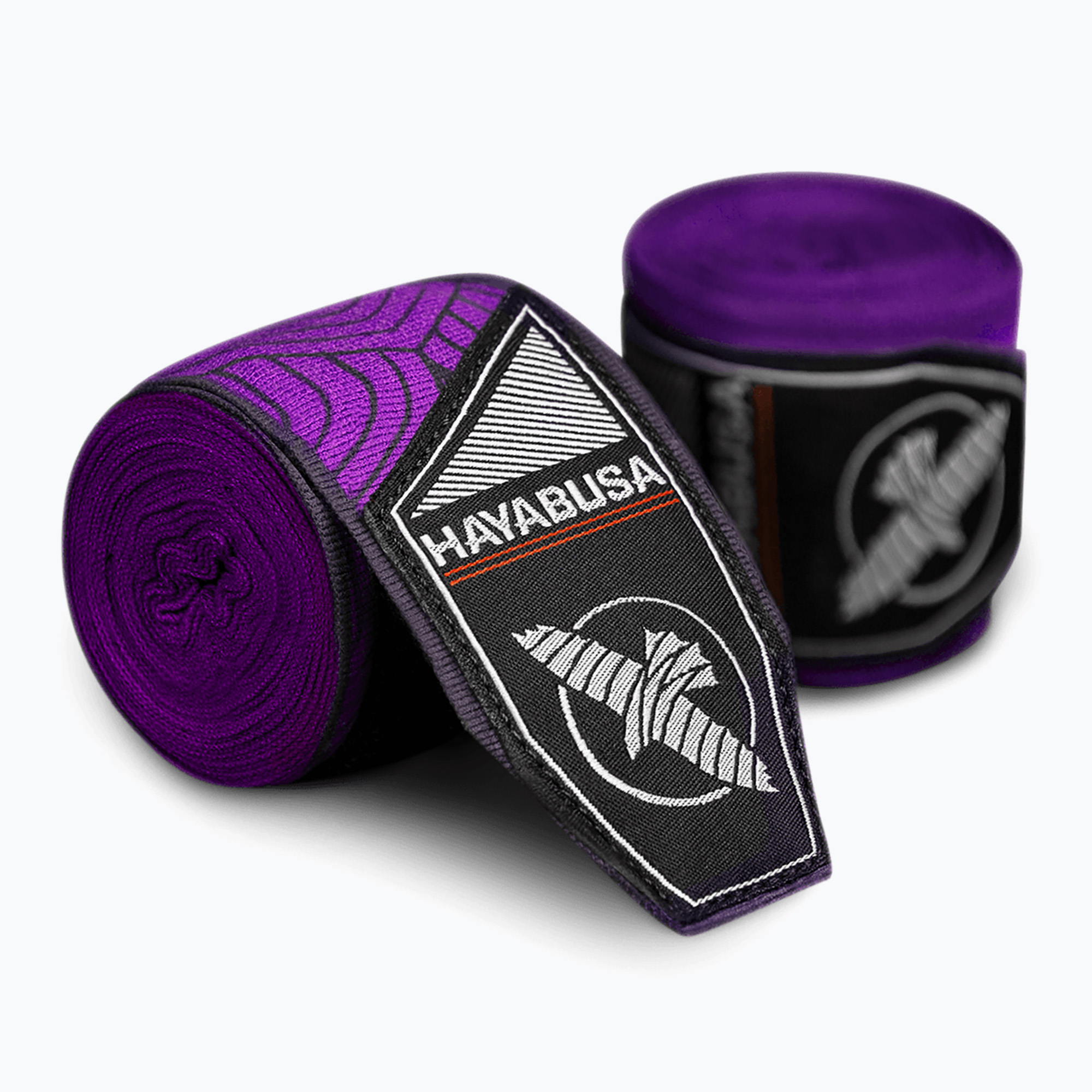 Boxerské bandáže Hayabusa Perfect Stretch 450 cm purple lotus (Perfect Stretch Printed PSPHW-PL)