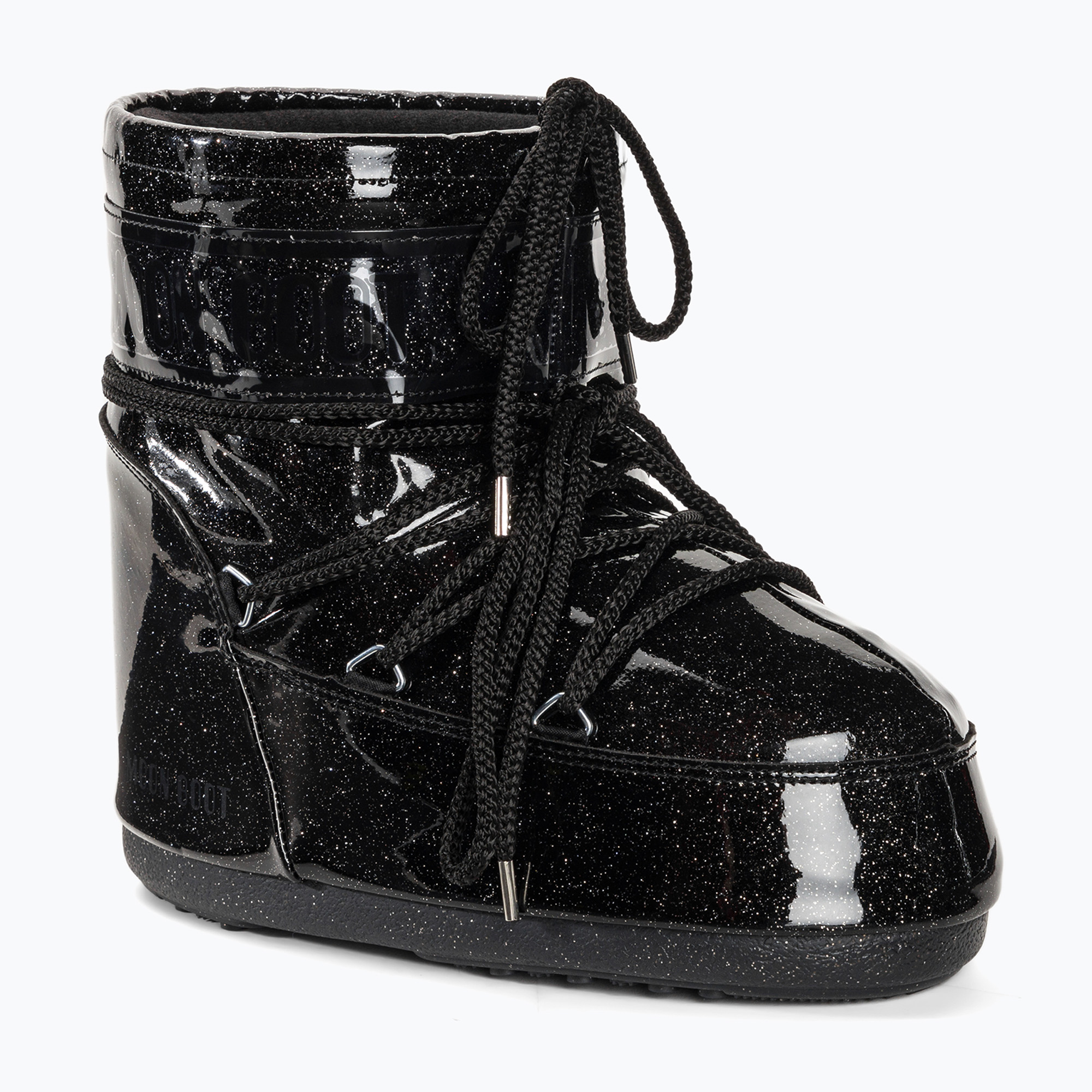 Dámske snehové topánky Moon Boot Icon Low Glitter black (Icon Low Glitter 14094400-001)