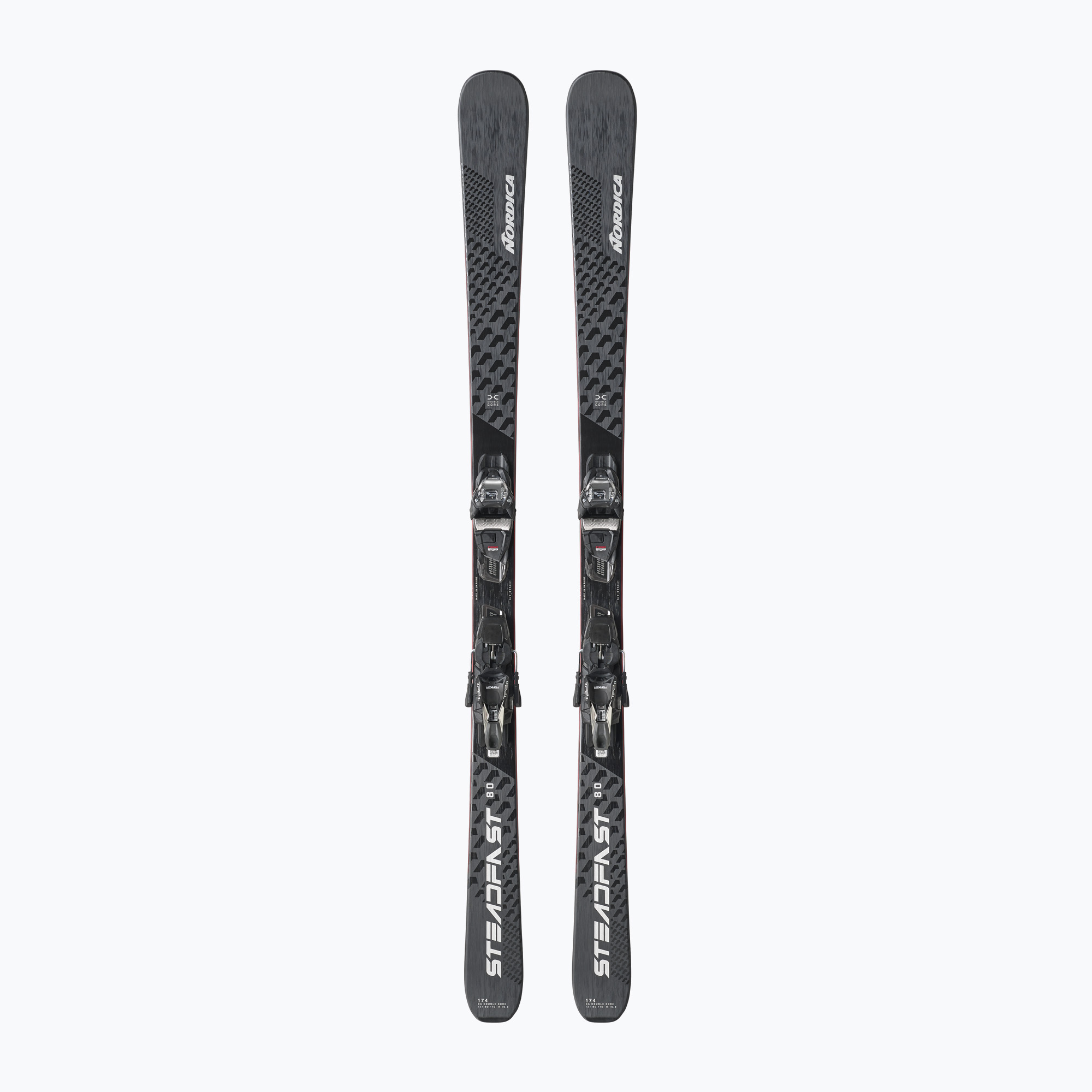 Zjazdové lyže Nordica Steadfast 80 DC + viazanie TP2LT 11 FDT black/silver (Steadfast 80 DC + TP2LT 11 FDT 0A4471OB001)