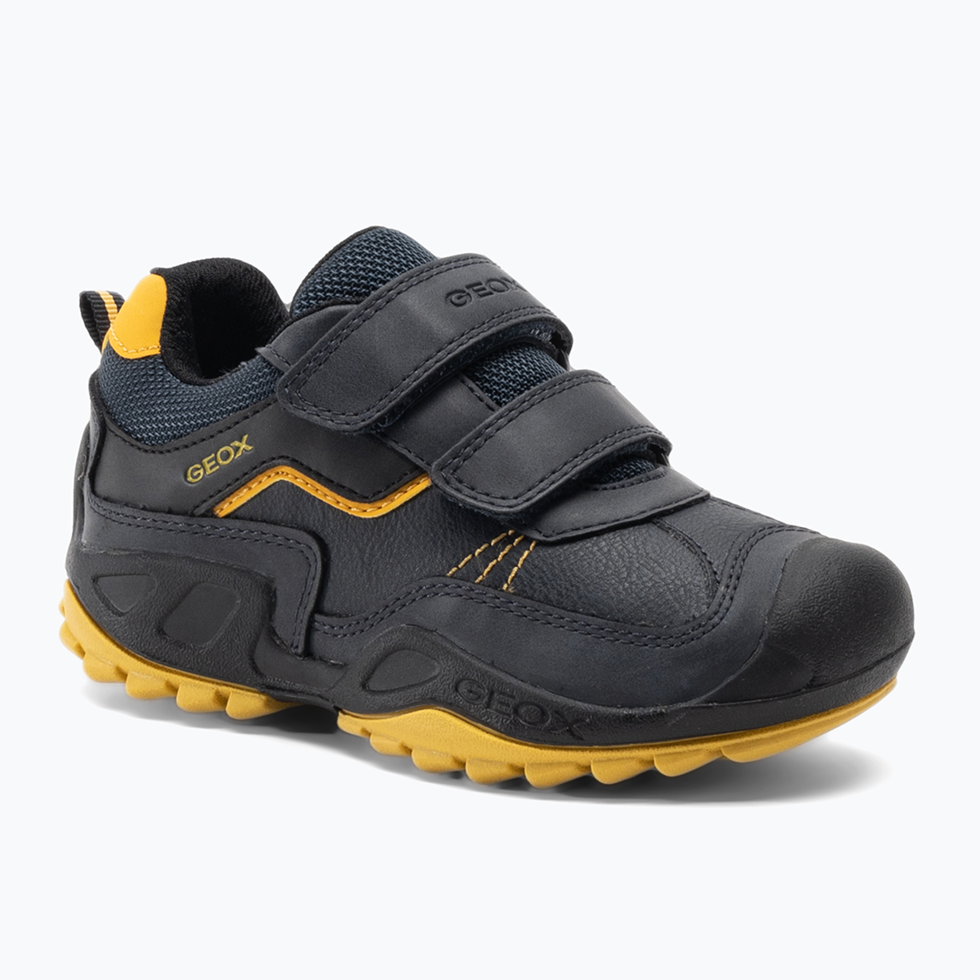 Juniorská obuv Geox New Savage navy/ochreyellow (New Savage J261VA0MEFUC0916)