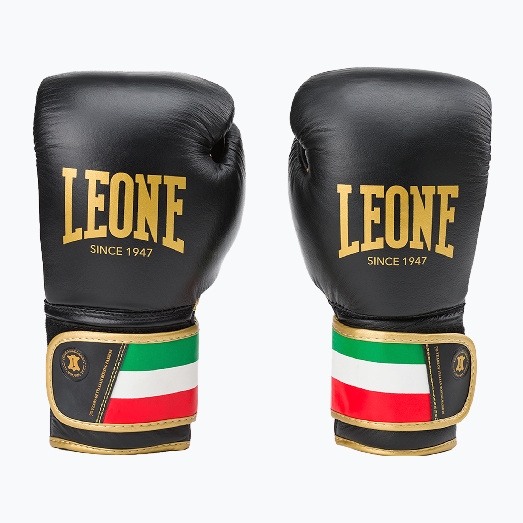 Leone 1947 Taliansko '47 boxerské rukavice čierne GN039
