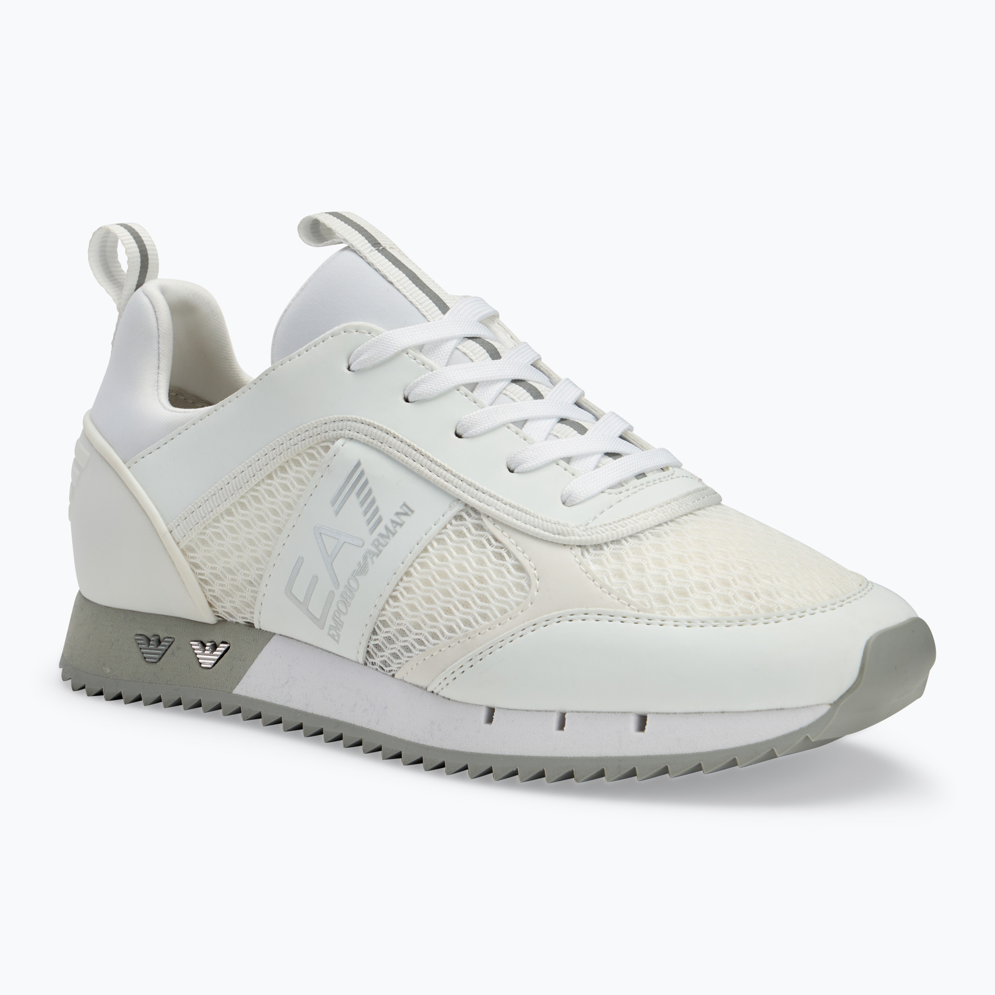 Obuv EA7 Emporio Armani Black & White Laces white/ silver (Black & White Laces XK050-X8X027-00175)