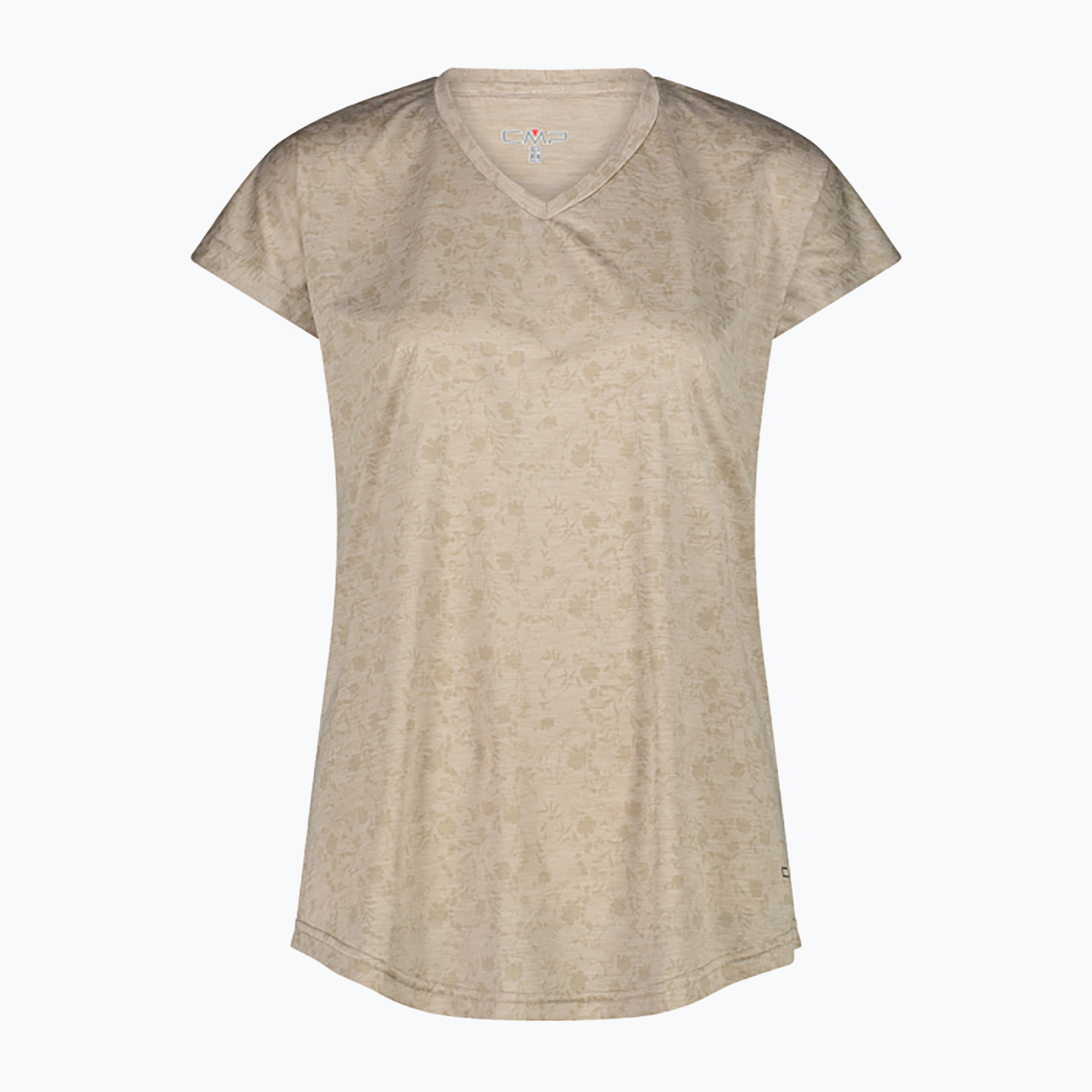 Dámske tričko CMP 35N5496 sabbia melange (35N5496 35N5496/P625)