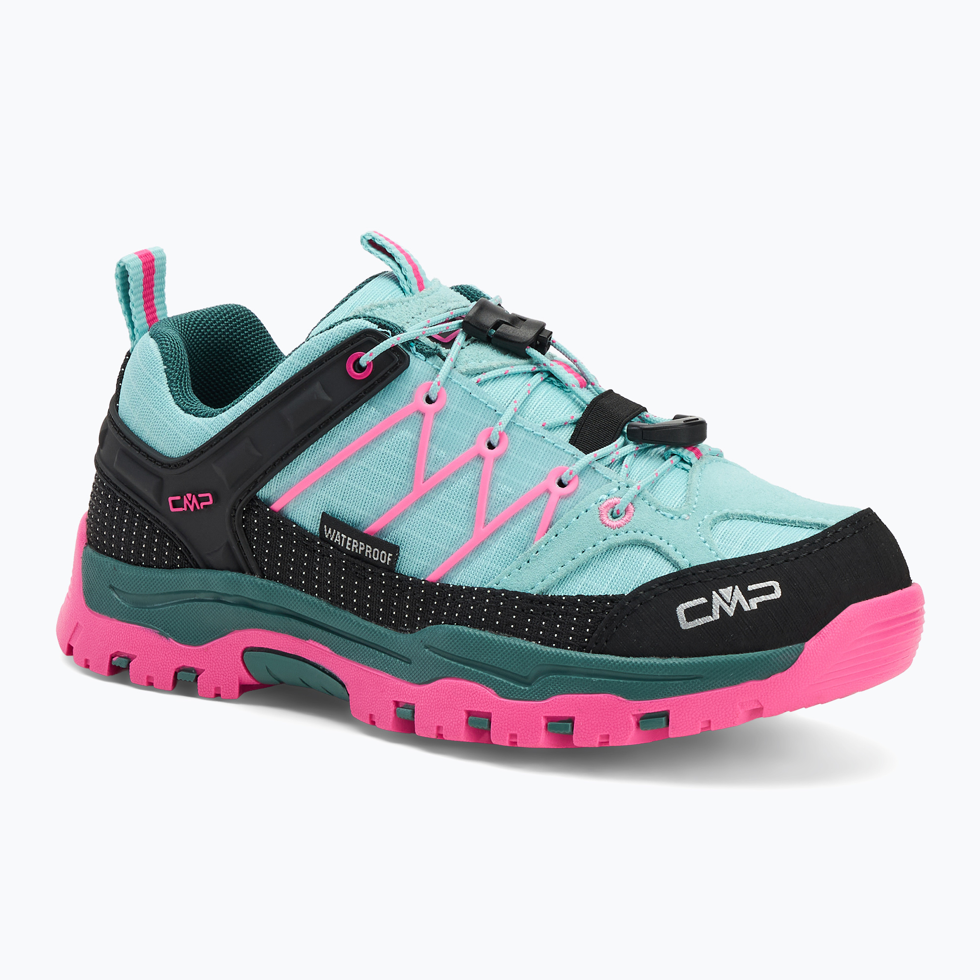 Detské trekové topánky CMP Rigel Low Wp opale/bubblegum (Rigel Low Wp 3Q54554/56ET)