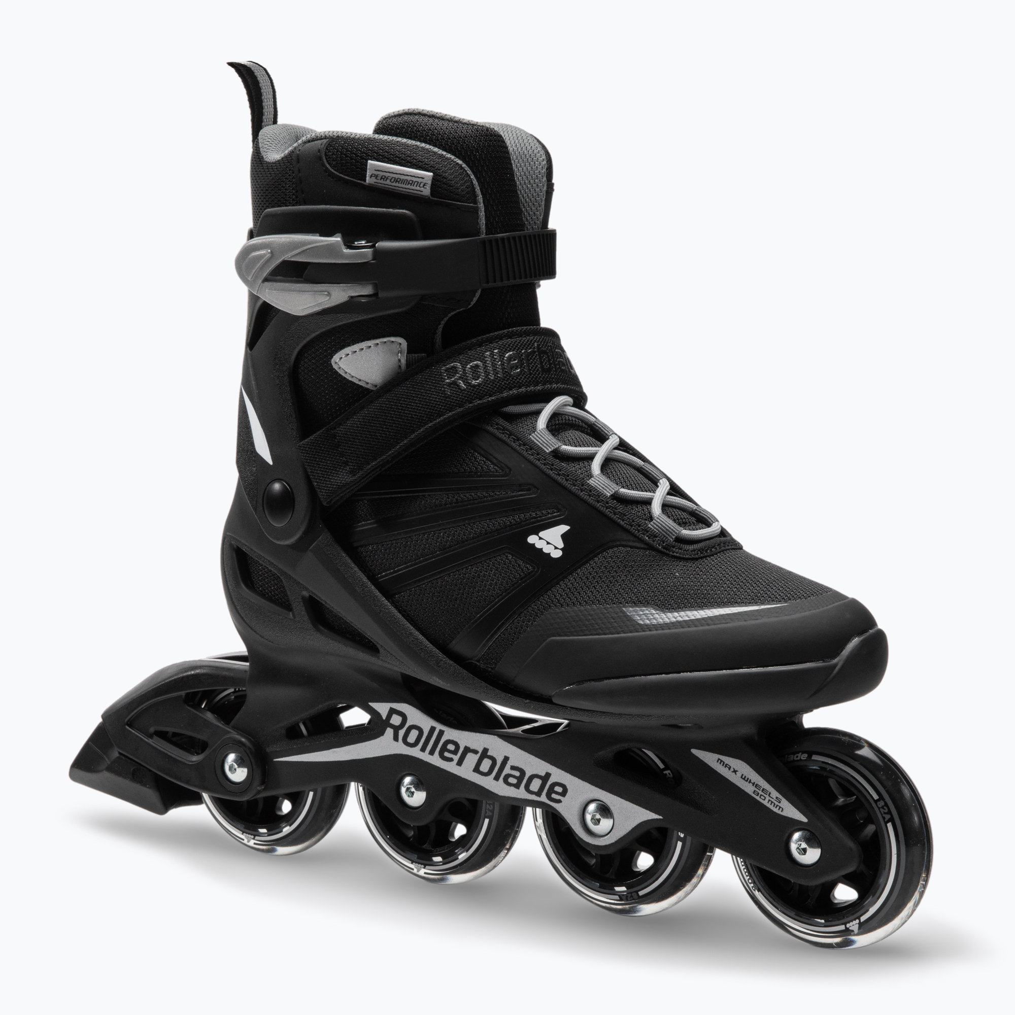Pánske kolieskové korčule Rollerblade Zetrablade black/silver (Zetrablade 7958600816)
