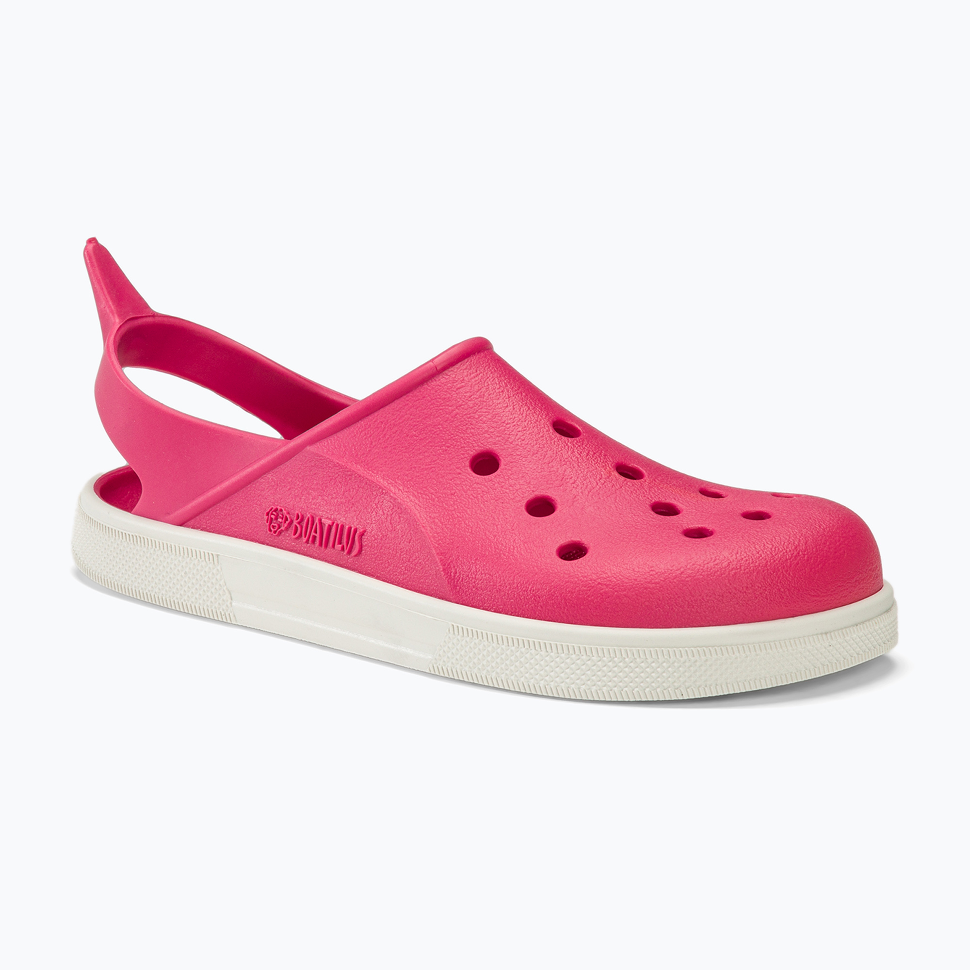 Sandále Junior BOATILUS Cloggy fuxia/biele (Cloggy BO-CLOGGY-VAR.05-YOUTH)