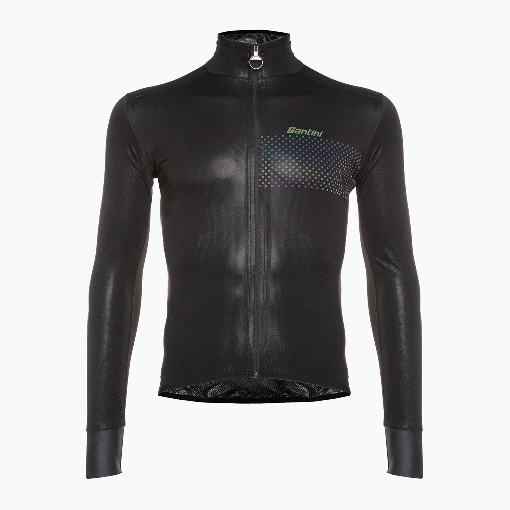 Santini Guard Nimbus pánska cyklistická bunda čierna 2W52275GUARDNIMBNES (Guard Nimbus 2W52275GUARDNIMBNES)