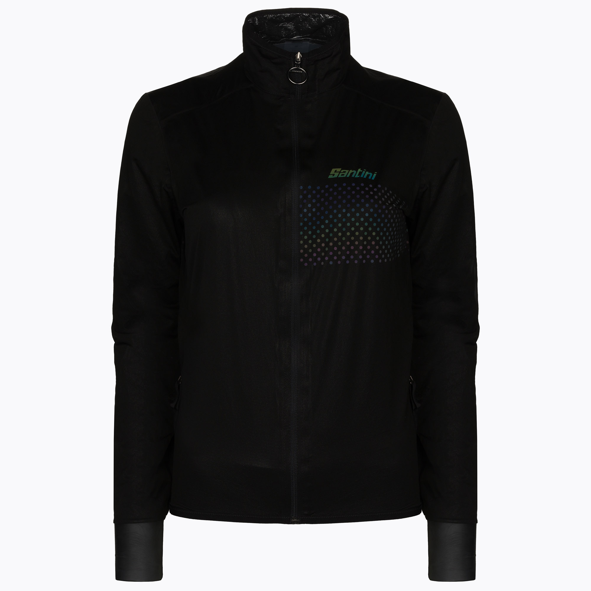 Santini Guard Nimbus dámska cyklistická bunda čierna 2W52375GUARDNIMBNE (Guard Nimbus 2W52375GUARDNIMBNE)
