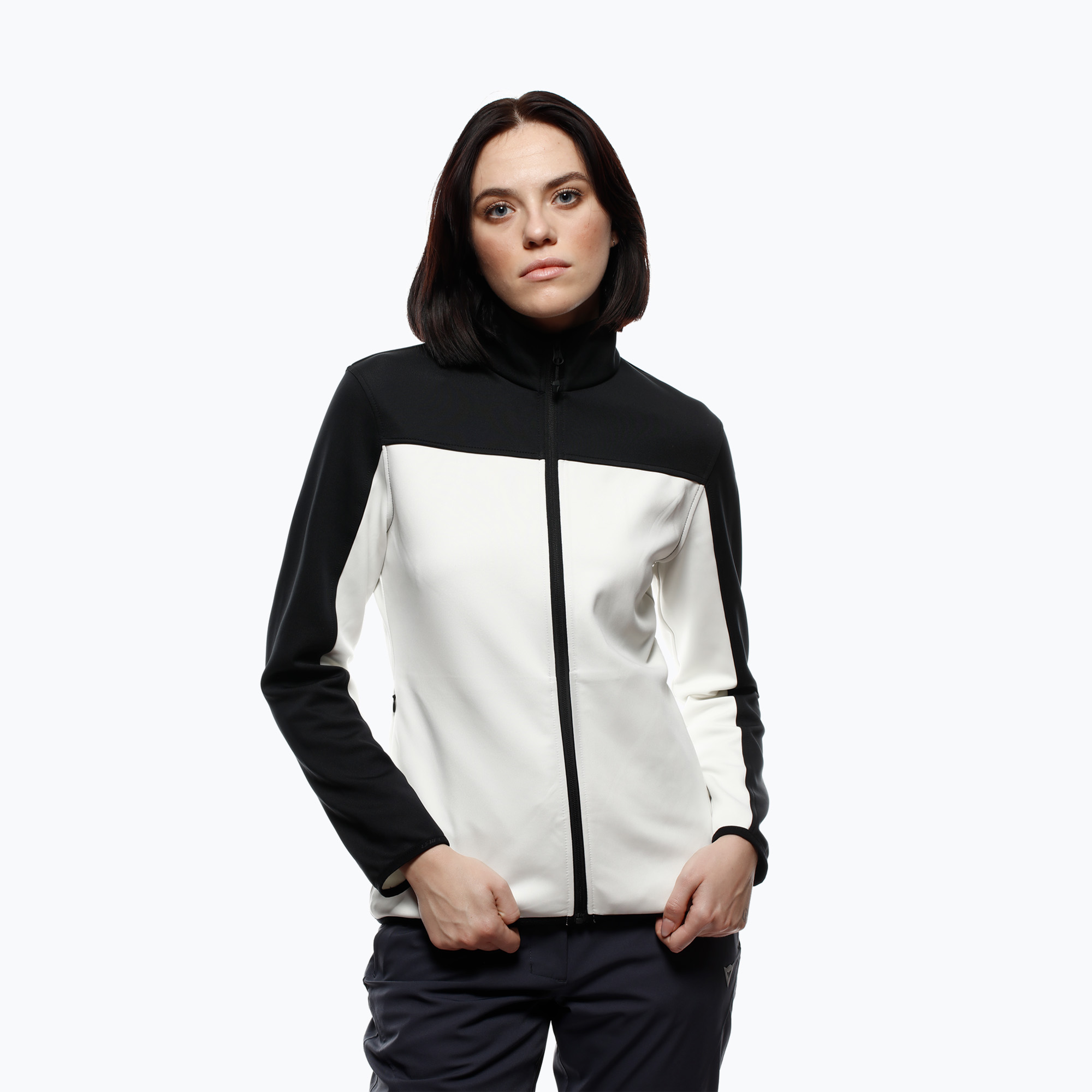 Dámska lyžiarska mikina Dainese Espera Full Zip Mid lily white (Espera Full Zip Mid 2049400019)