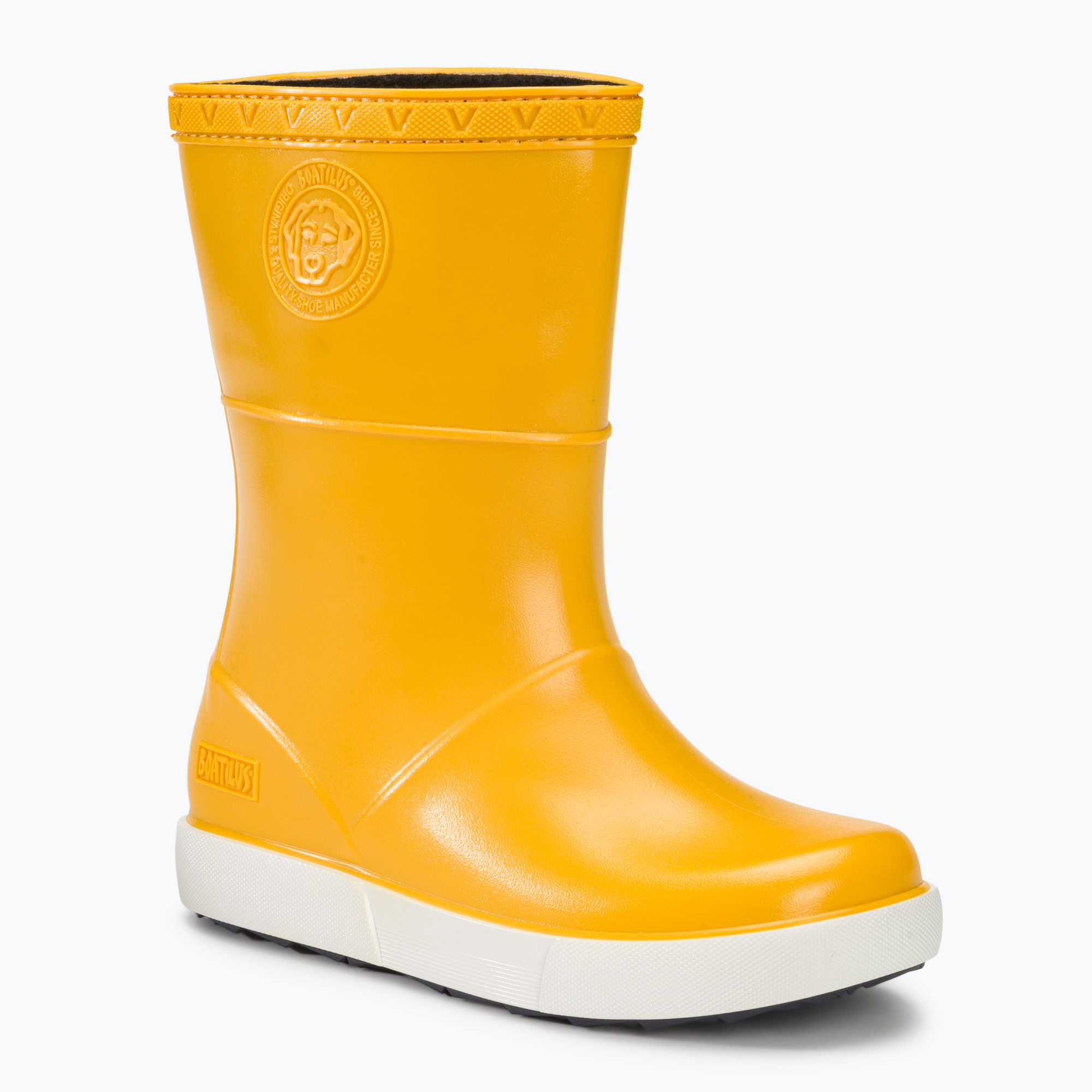 Gumáky junior BOATILUS juniorské wellingtons Penguy Worm Lining žlté (Penguy Worm Lining BO-PENGUY A-VAR.07-YOUTH)