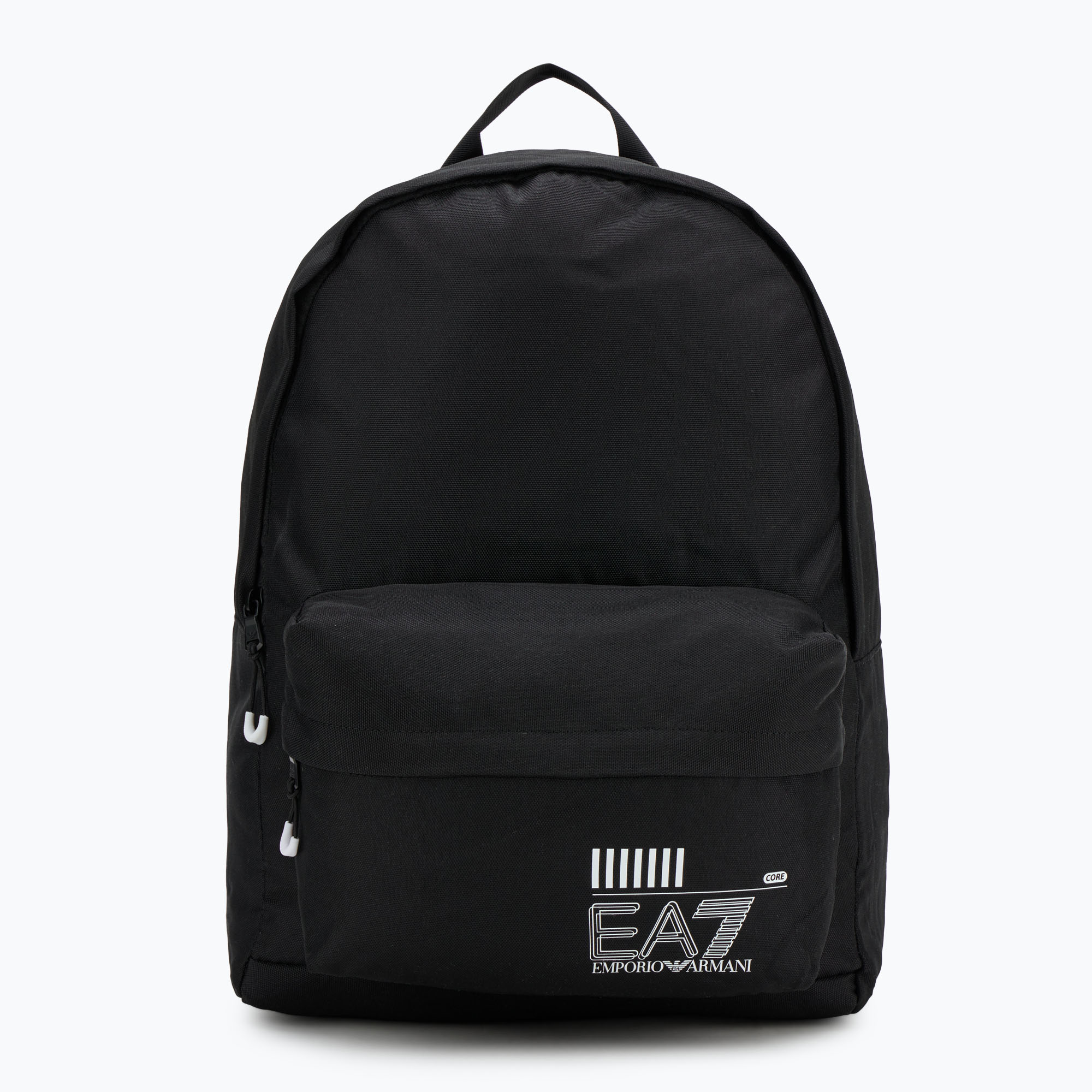 EA7 Emporio Armani Train Core 20 l čierno-biely mestský batoh s logom