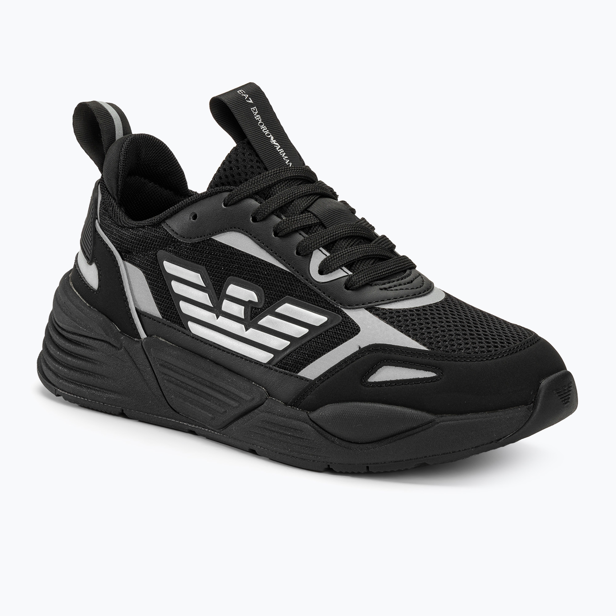 Obuv EA7 Emporio Armani Ace Runner triple black/silver