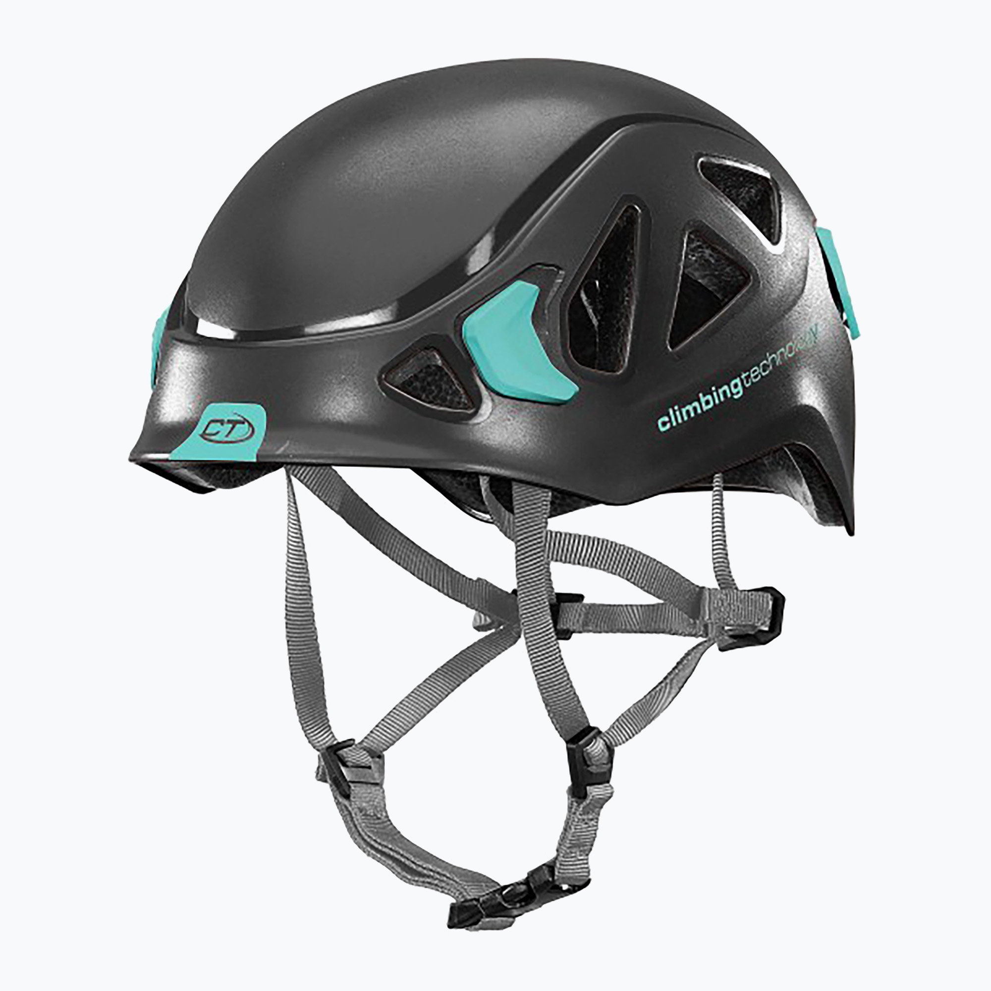 Horolezecká prilba Climbing Technology Galaxy antracit/ acquamarine (Galaxy 6X92418AS1)