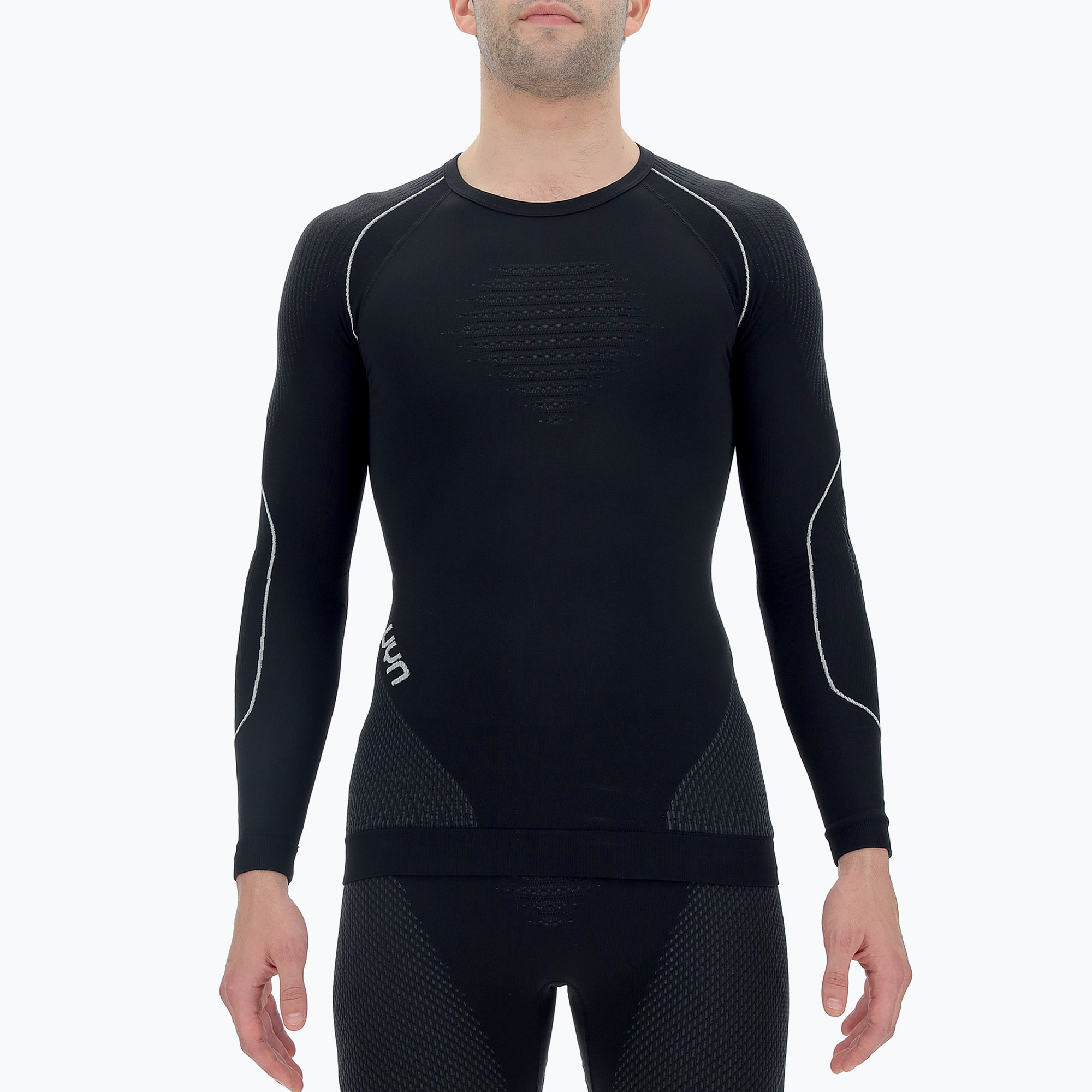 Pánske termotričko Longsleeve UYN Evolutyon UW Shirt blackboard/anthracite (Evolutyon Uw Shirt LG SL G973 U100006)