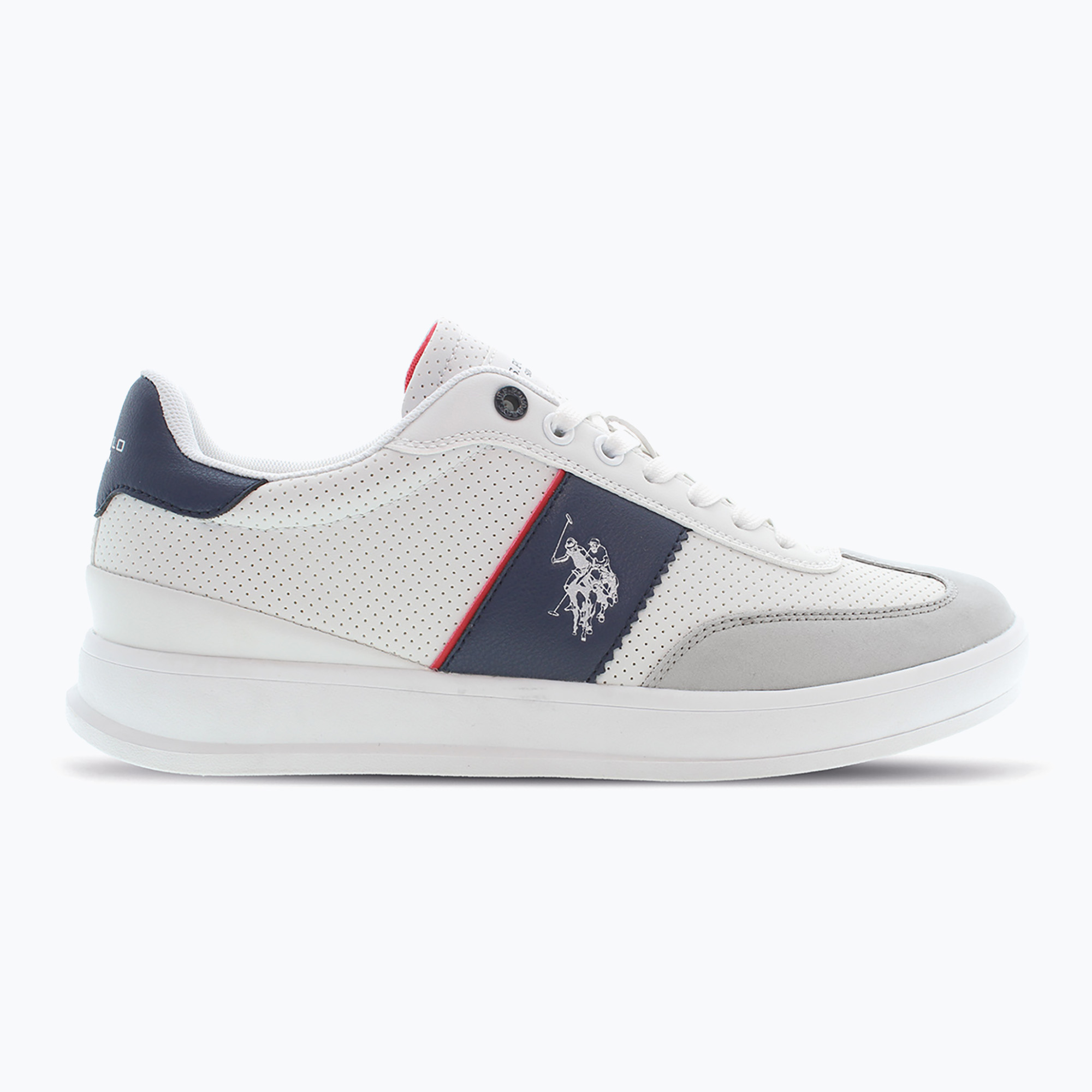 Pánska obuv U.S. Polo Assn. CAMPY001D white/blue (CAMPY001D CAMPY001M/5YS4)