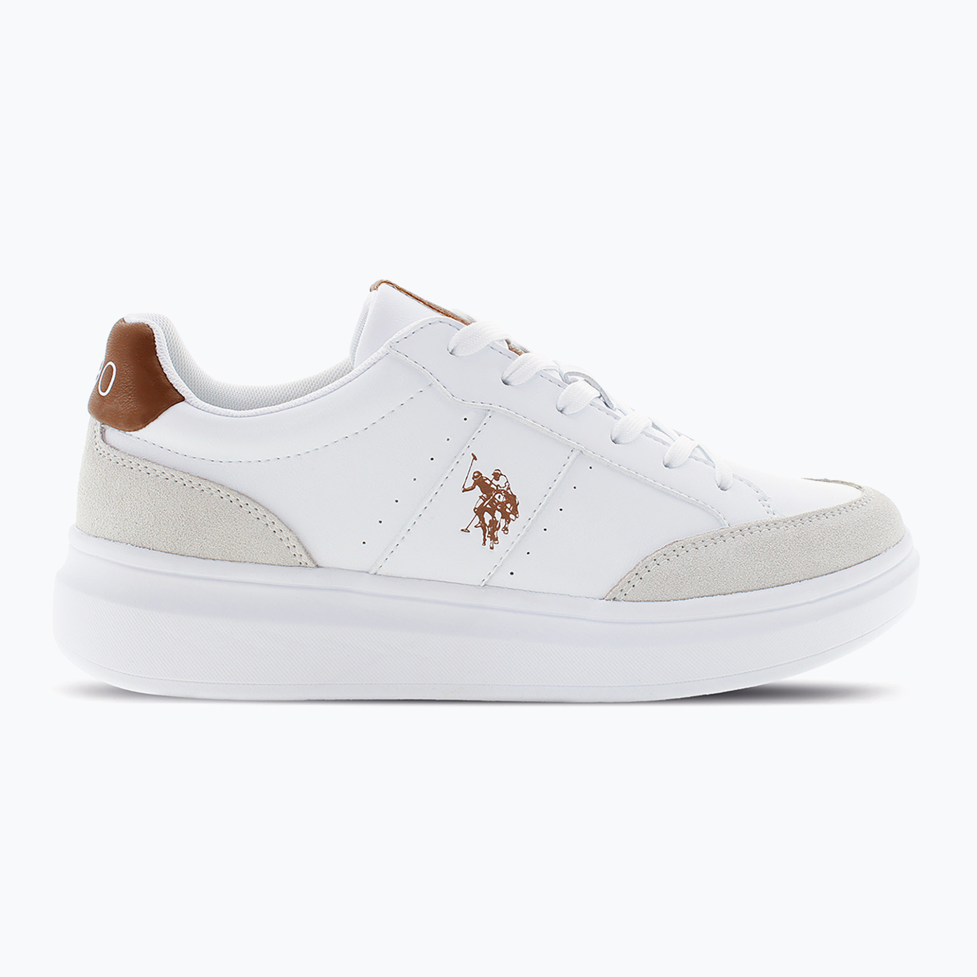Pánska obuv U.S. Polo Assn. CODY003B white/light brown