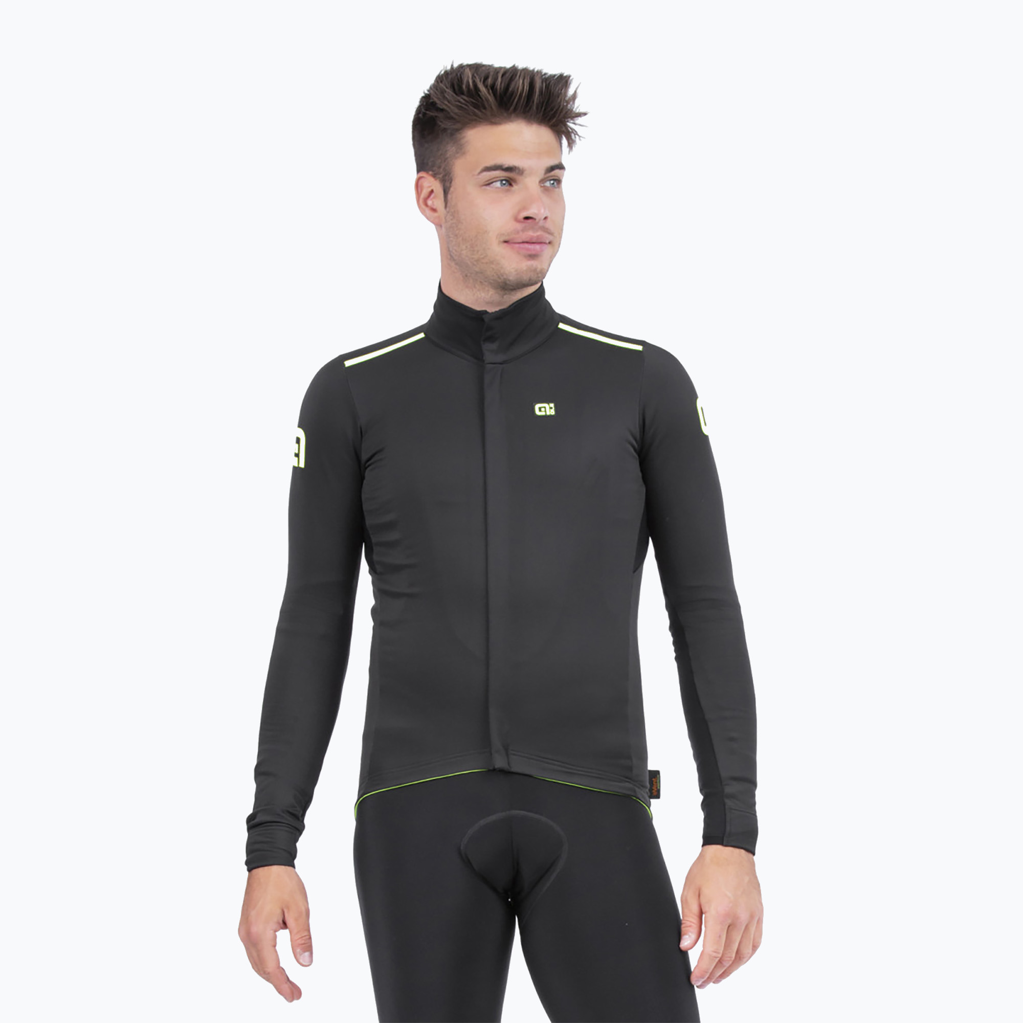Pánska cyklistická bunda Alé K-Tornado 2.0 black L22076401 (K-Tornado 2.0 L22076401)
