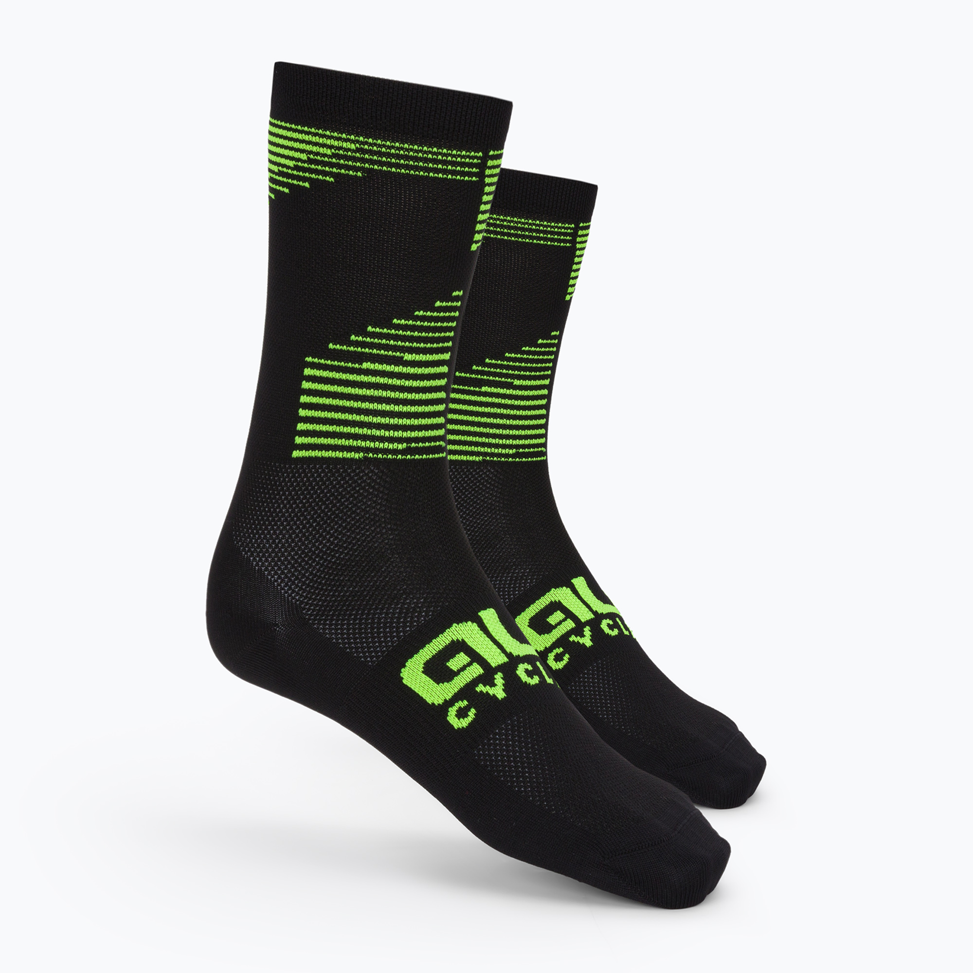 Žlté cyklistické ponožky Alé Sprint L22231460 (Q-Skin 16 cm Sprint L22231460)