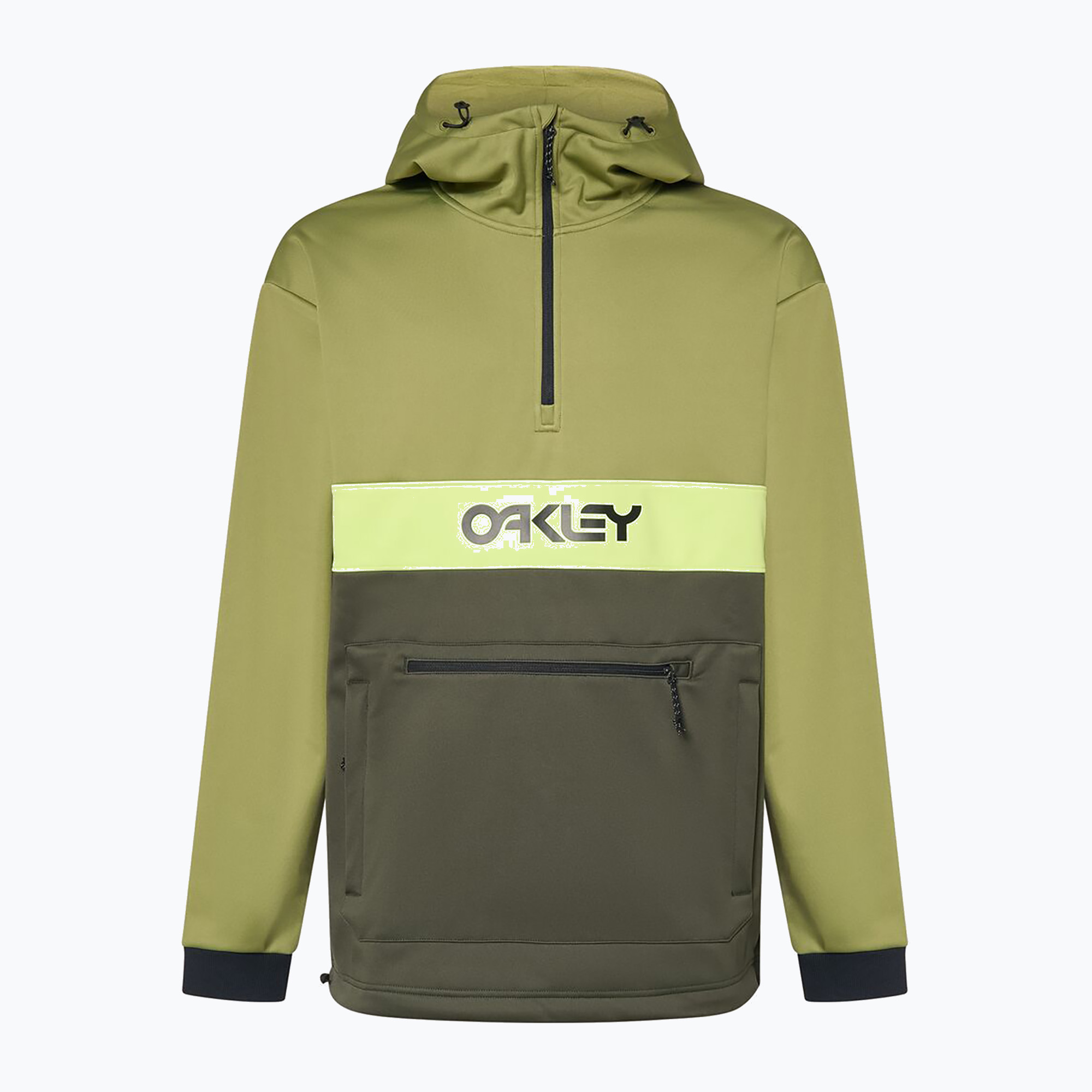 Pánska softshellová mikina Oakley TNP Nose Grab new dark brush/fern (TNP Nose Grab Softshell Hoodie FOA404727)