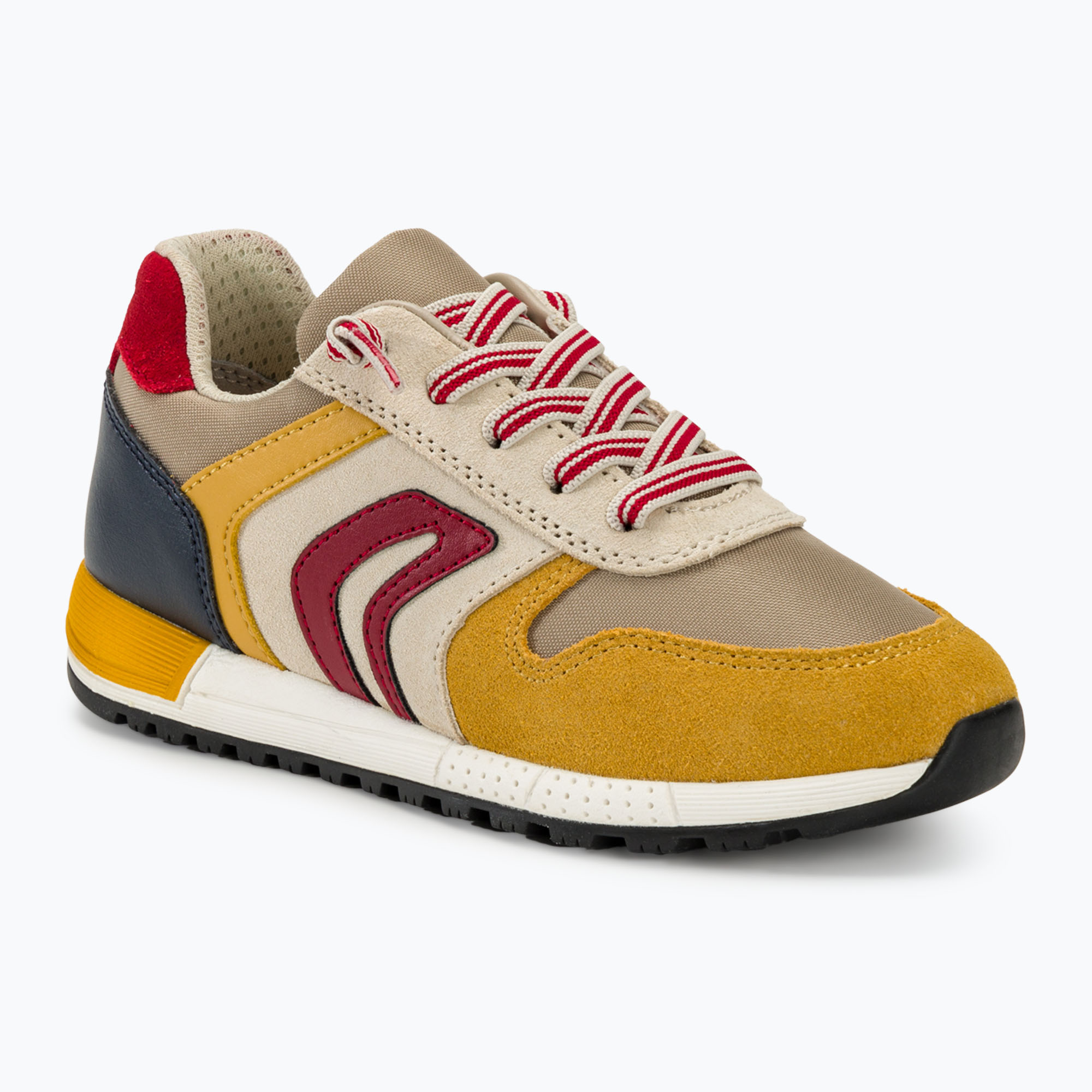 Juniorská obuv Geox Alben beige/yellow (Alben J459EB022FUC0445)