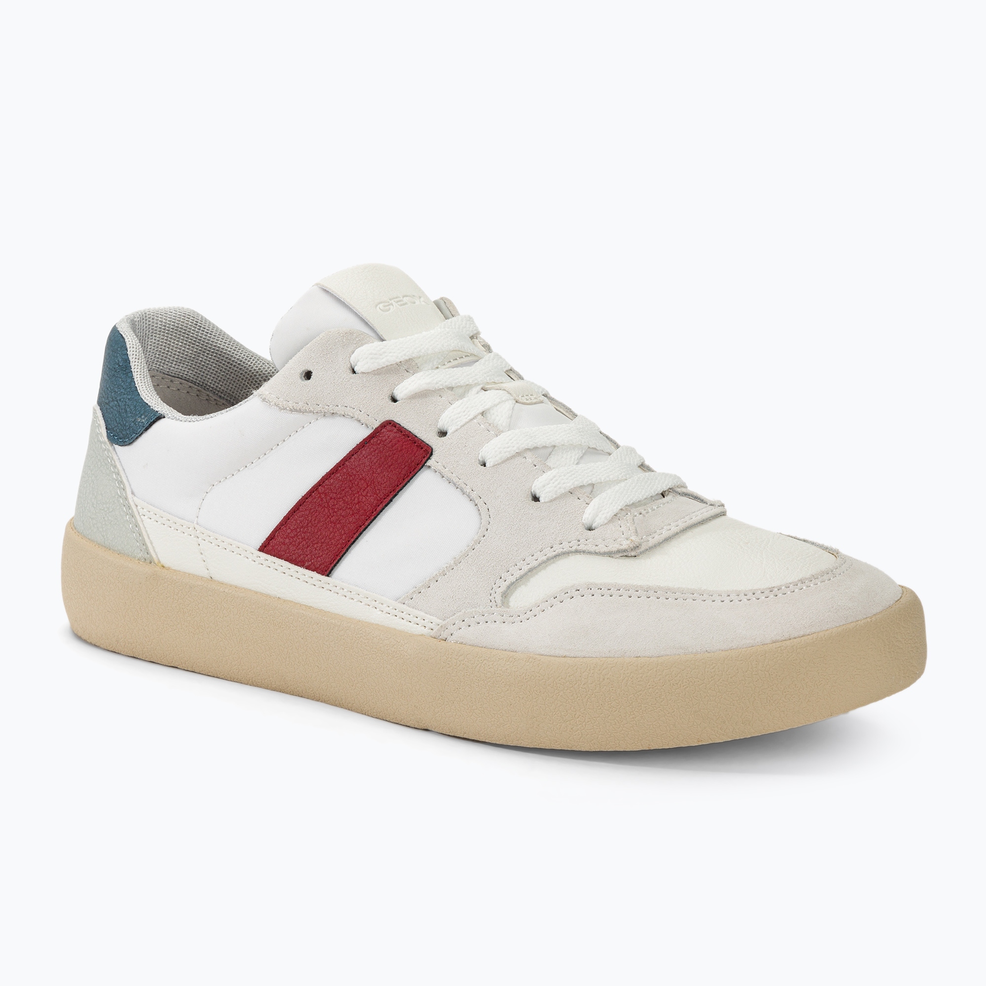 Pánska obuv Geox Affile white/red (Affile U45BUB0PTFUC0050)