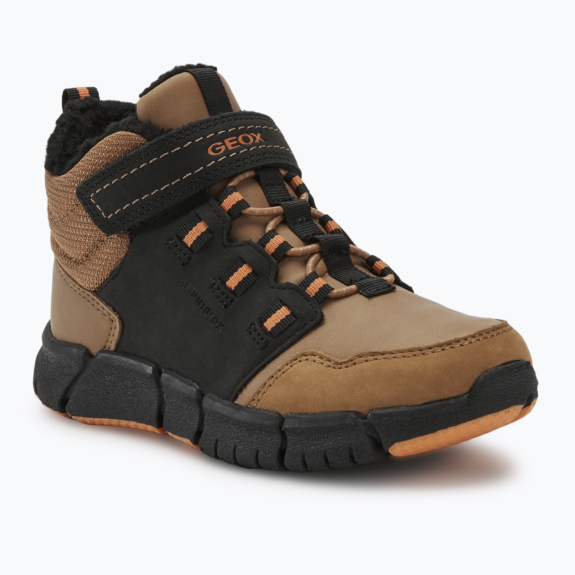 Juniorské topánky Geox Flexyper ABX black/dark yellow (Flexyper ABX J949XA032MEC9241)