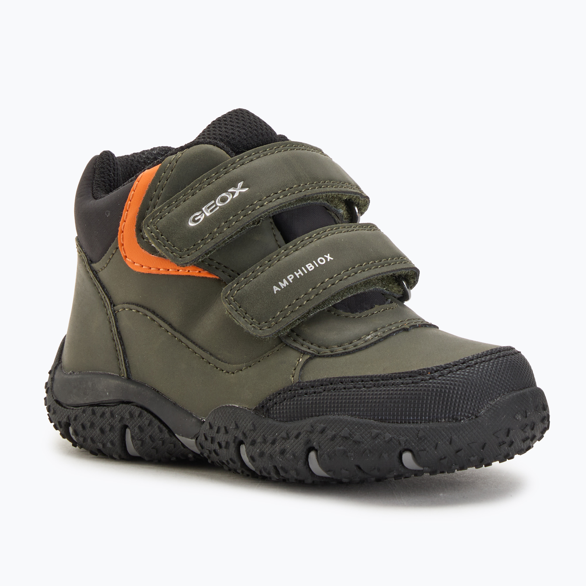 Detské topánky Geox Baltic ABX dark green/orange (Baltic ABX B4620A0MEFUC3231)