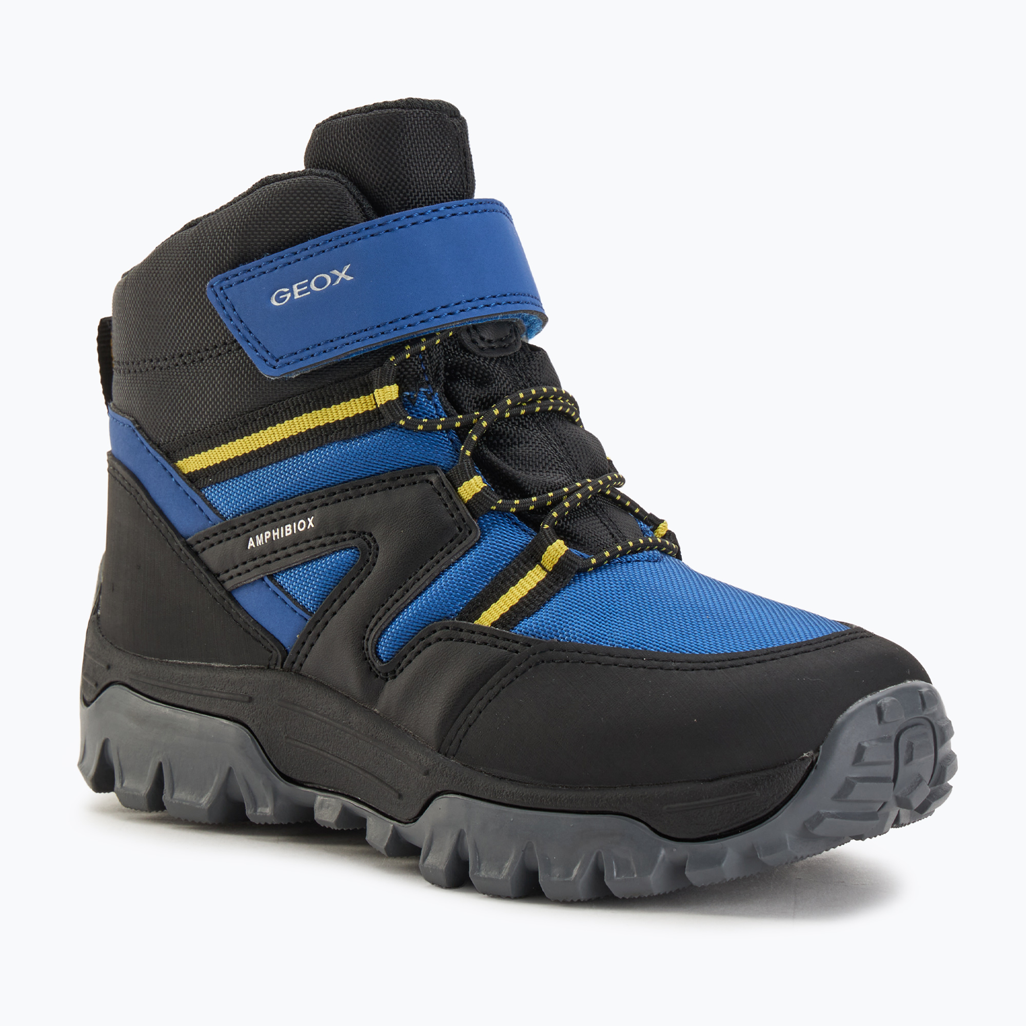 Detské snehule Geox Himalaya ABX royal / black (Himalaya ABX J46FRD050FUC0042)